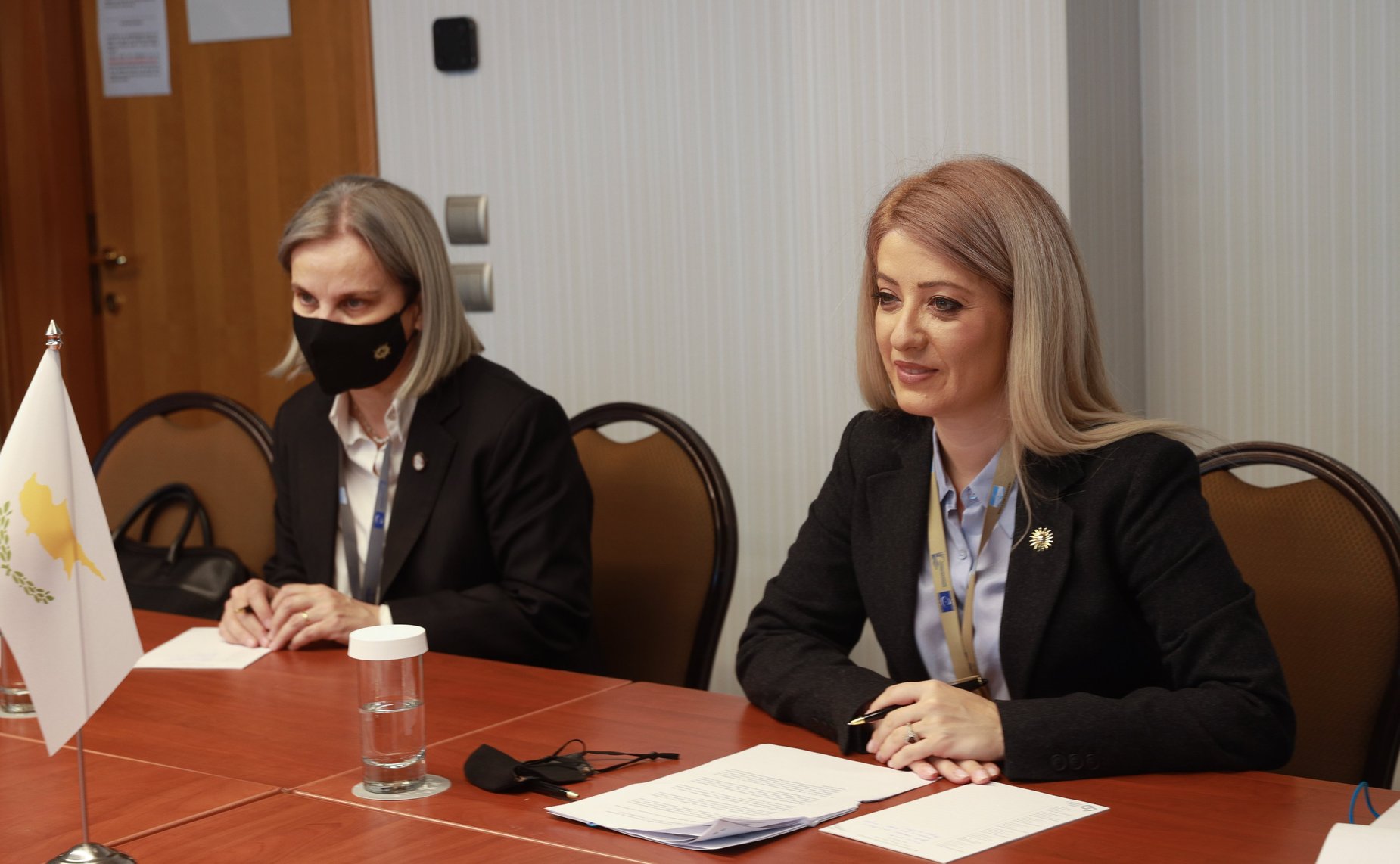 Встреча Председателя Совета Федерации Валентины Матвиенко и Председателя Парламента Республики Кипр Анниты Димитриу