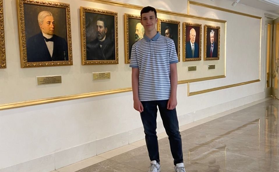 Оксана Хлякина встретилась с участником культурно-образовательного проекта «Поезд Памяти»