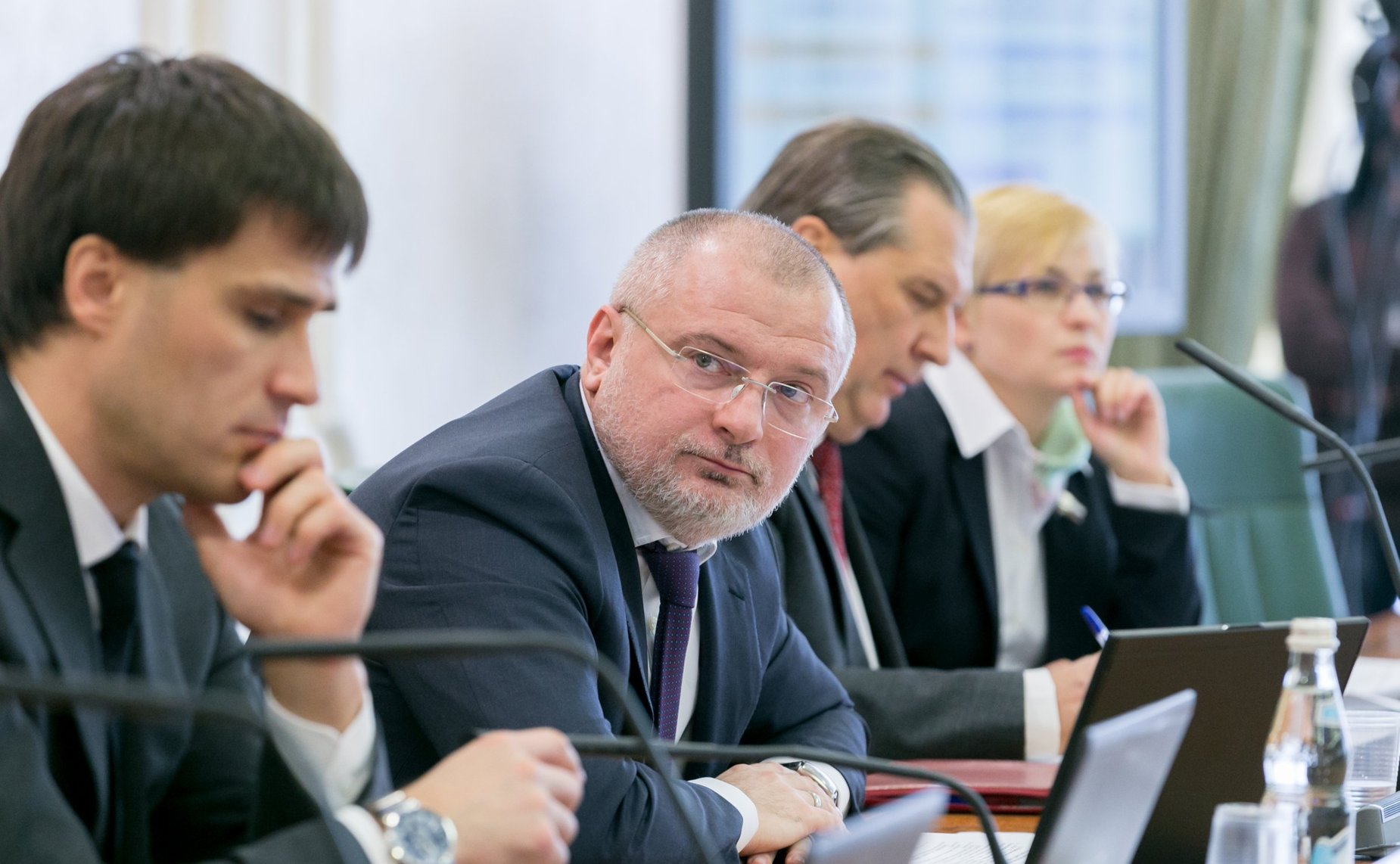 А. Клишас на заседании Комитета Совета Федерации по конституционному законодательству и государственному строительству