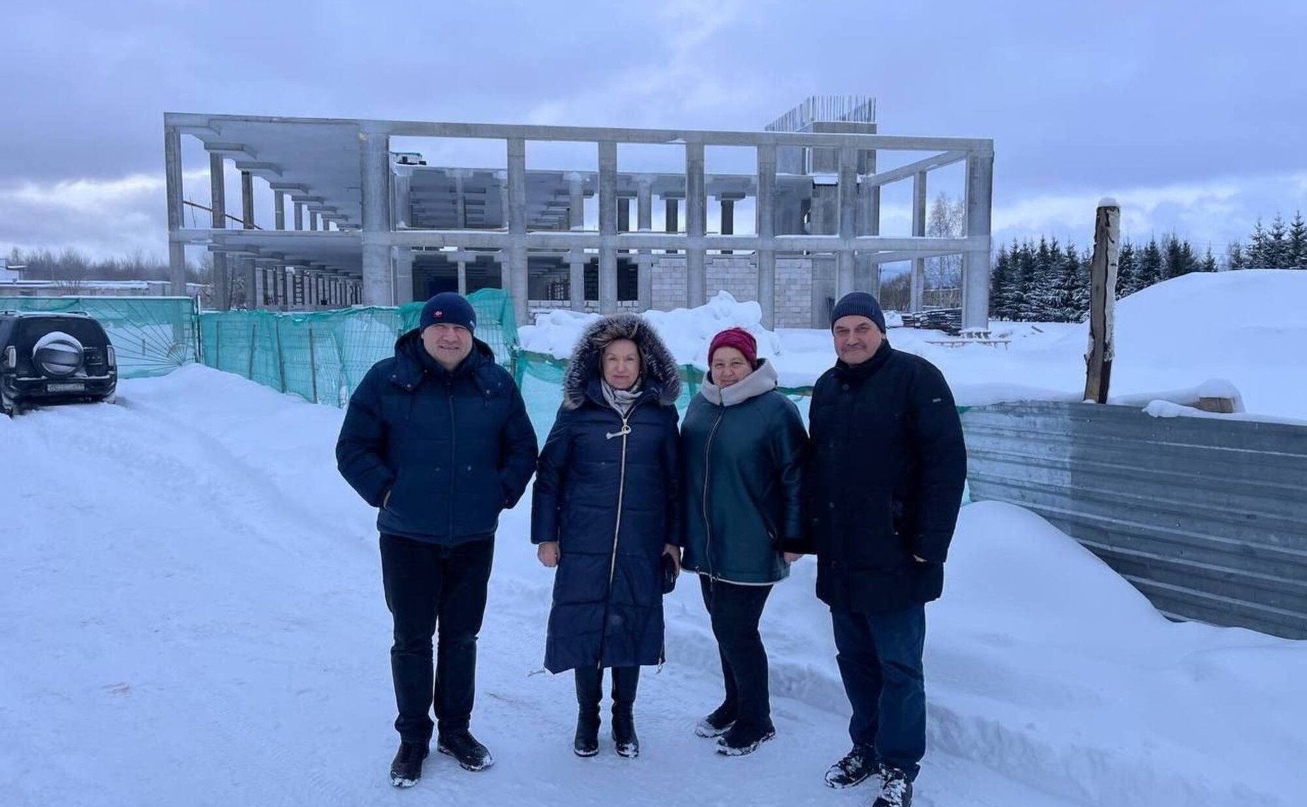 Людмила Скаковская совершила рабочую поездку в деревню Вахонино Конаковского района Тверской области