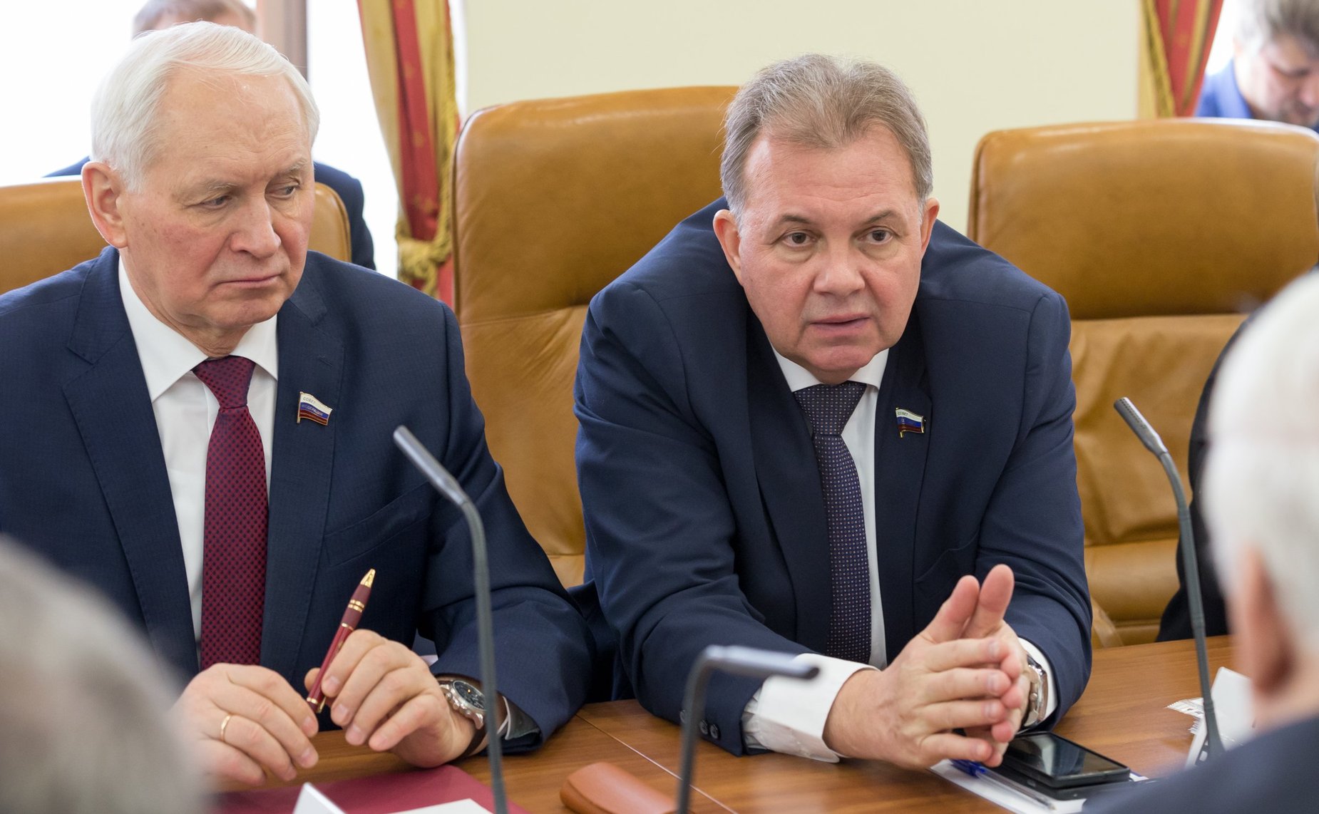 Николай Тихомиров и Виктор Павленко