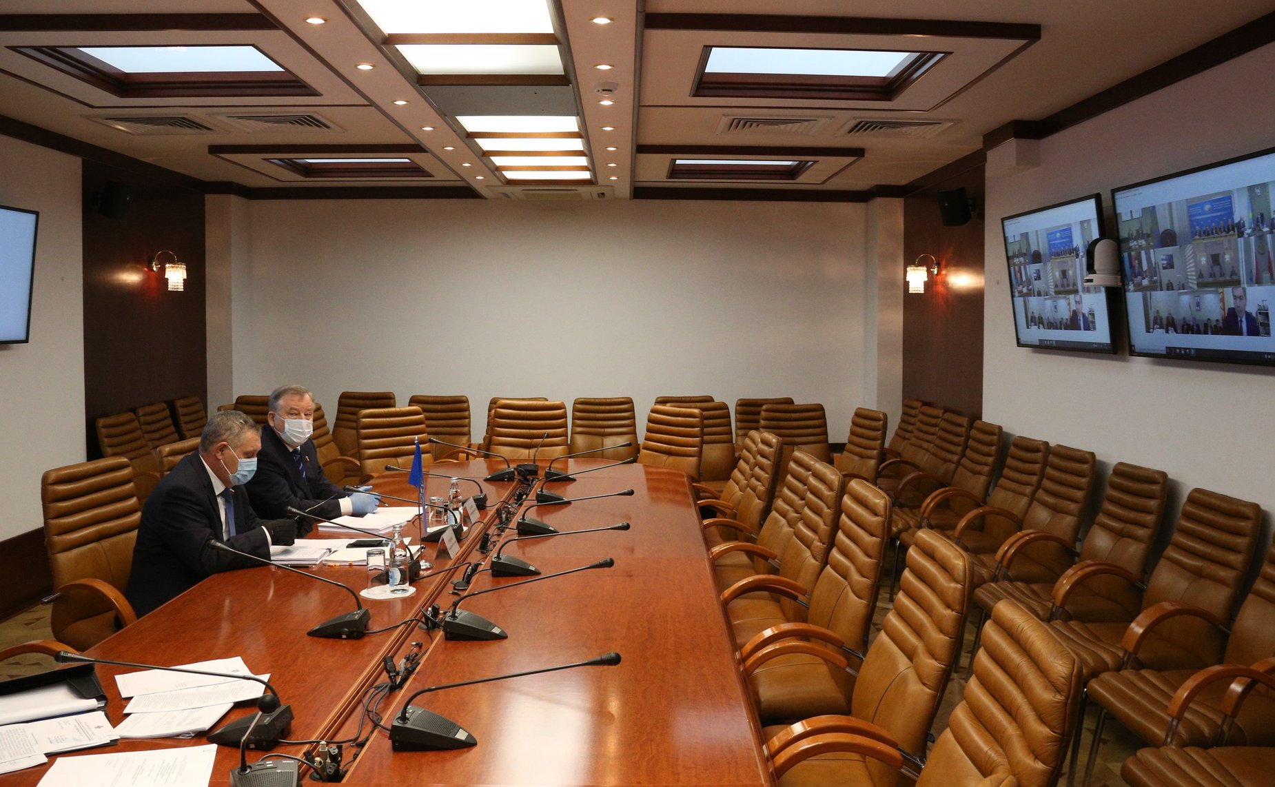 Александр Ракитин и Александр Карлин приняли участие в совместном заседании постоянных комиссий ПА ОДКБ