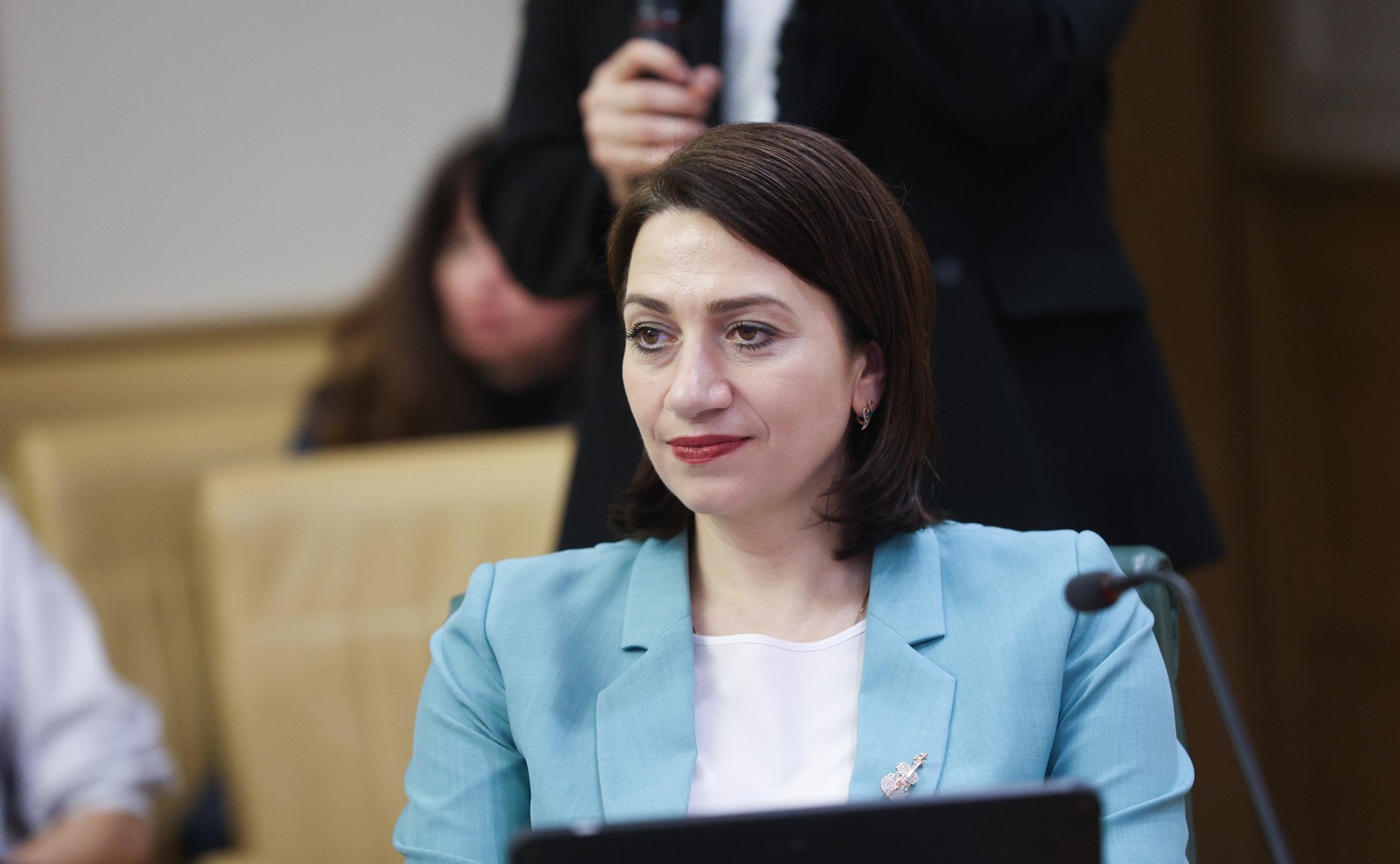 Встреча председателя Комитета Совета Федерации по науке, образованию и культуре Лилии Гумеровой с участниками Всероссийского конкурса «Моя страна-моя Россия»