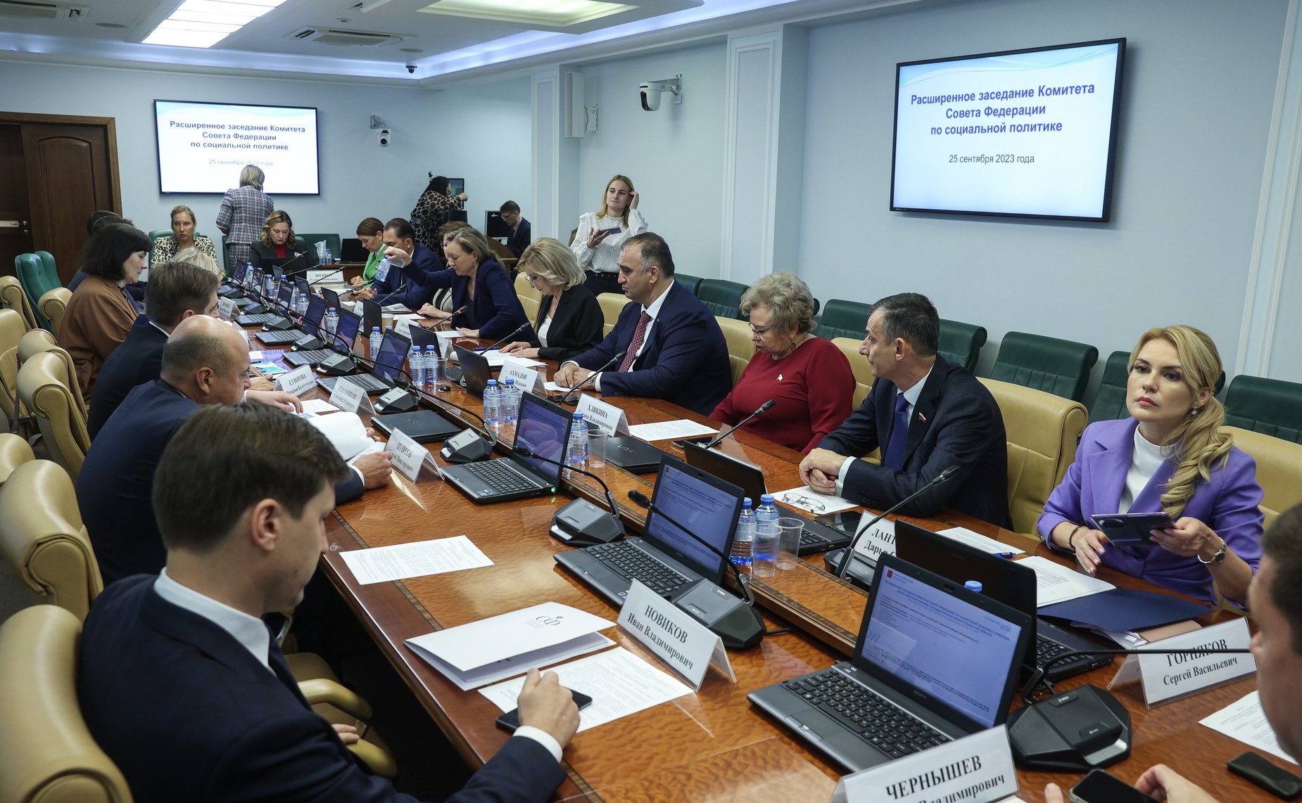 Расширенное заседание Комитета СФ по социальной политике (в рамках Дней Рязанской области в РФ)