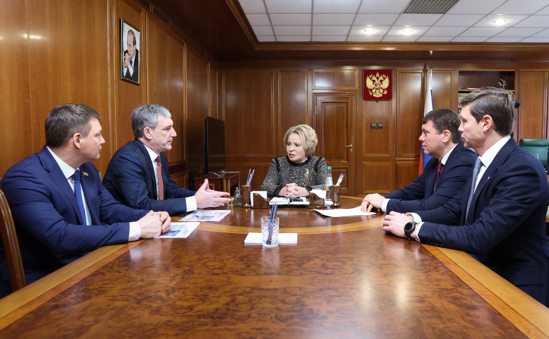 Валентина Матвиенко провела встречу с руководством Амурской области