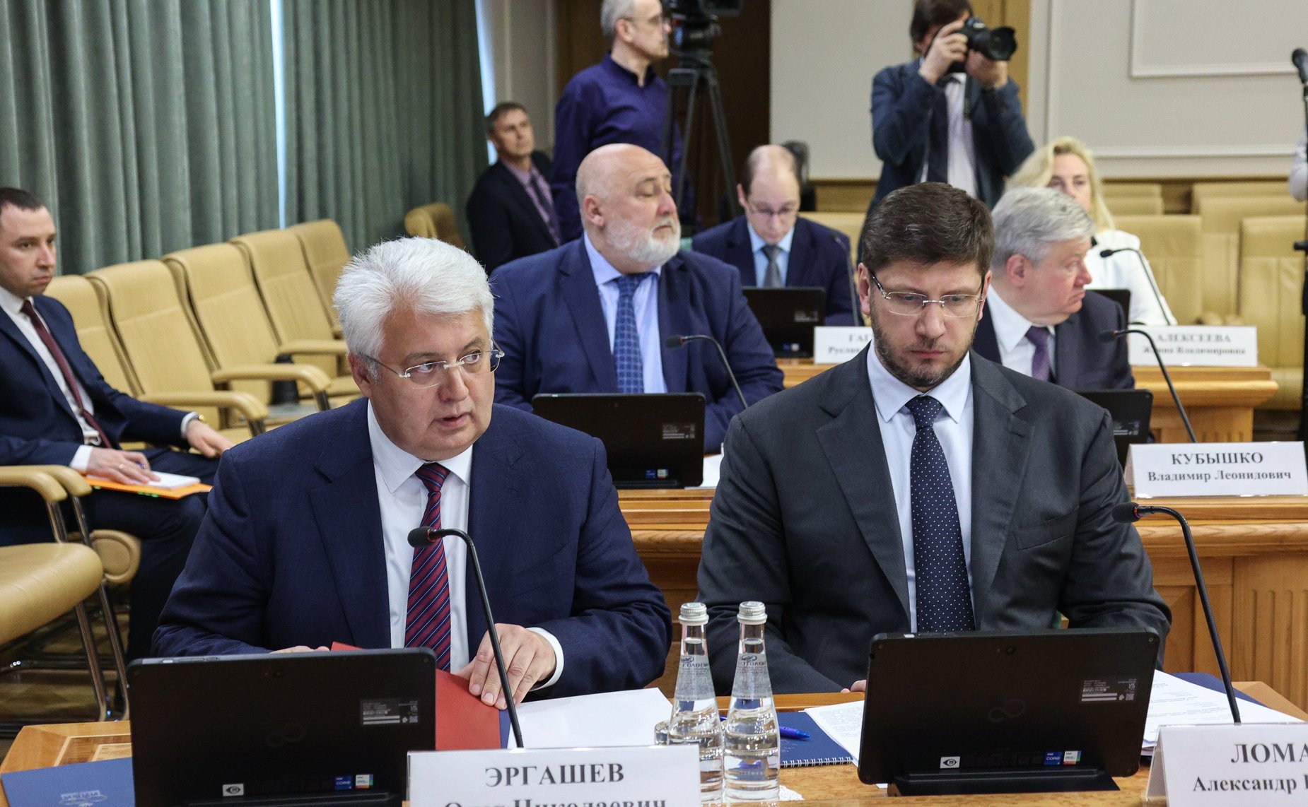 Заседание Организационного комитета по подготовке и проведению празднования 80-летия полного освобождения Ленинграда от фашистской блокады