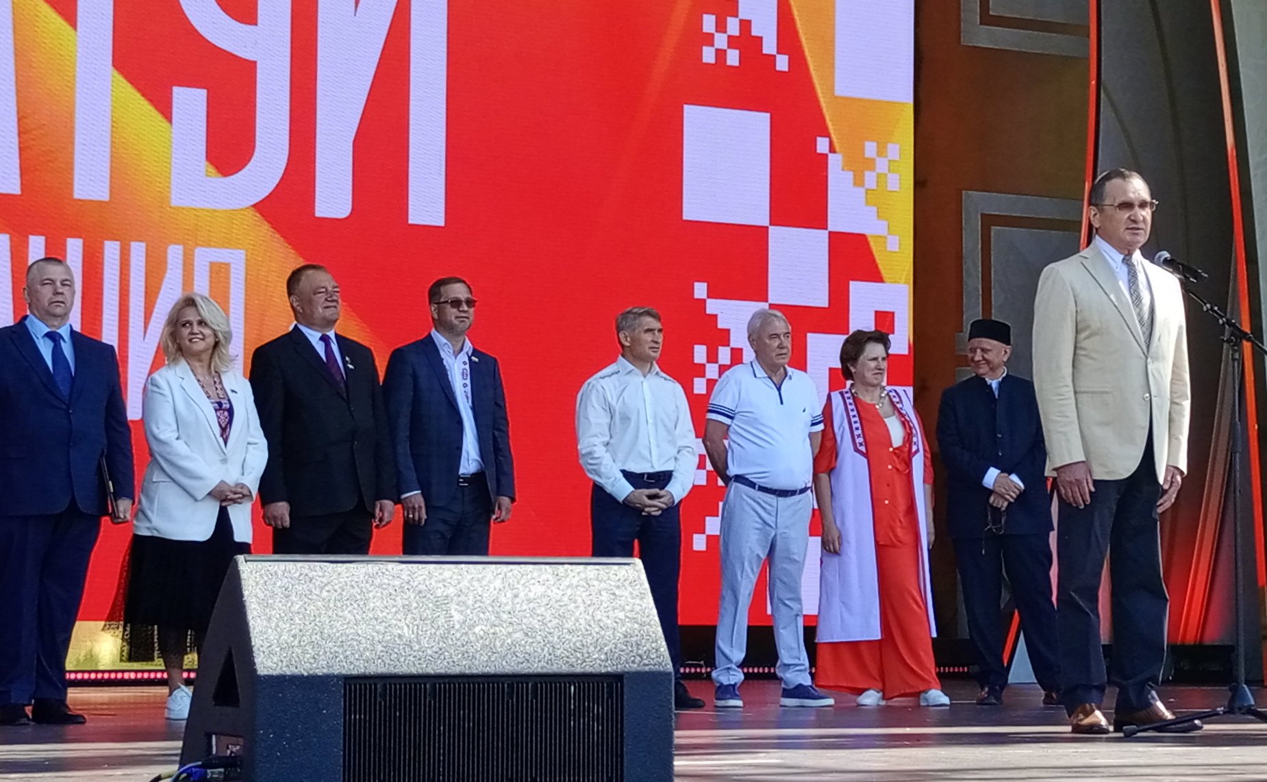 Николай Федоров принял участие в церемонии открытия праздника «Всечувашский Акатуй»