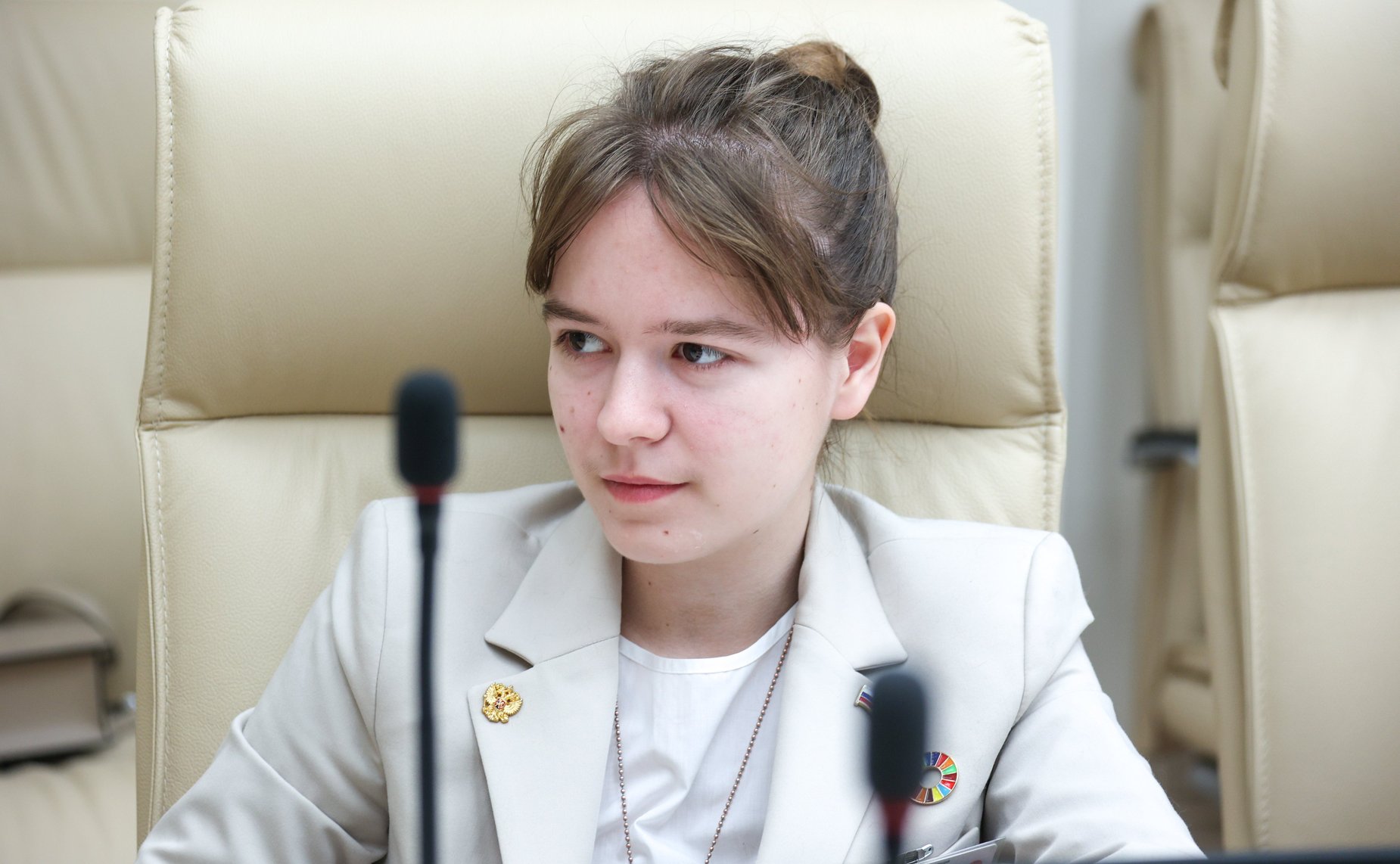 Наталья Никонорова провела встречу с представителями Межрегиональной общественной организации «Молодежный союз «Юный следователь»