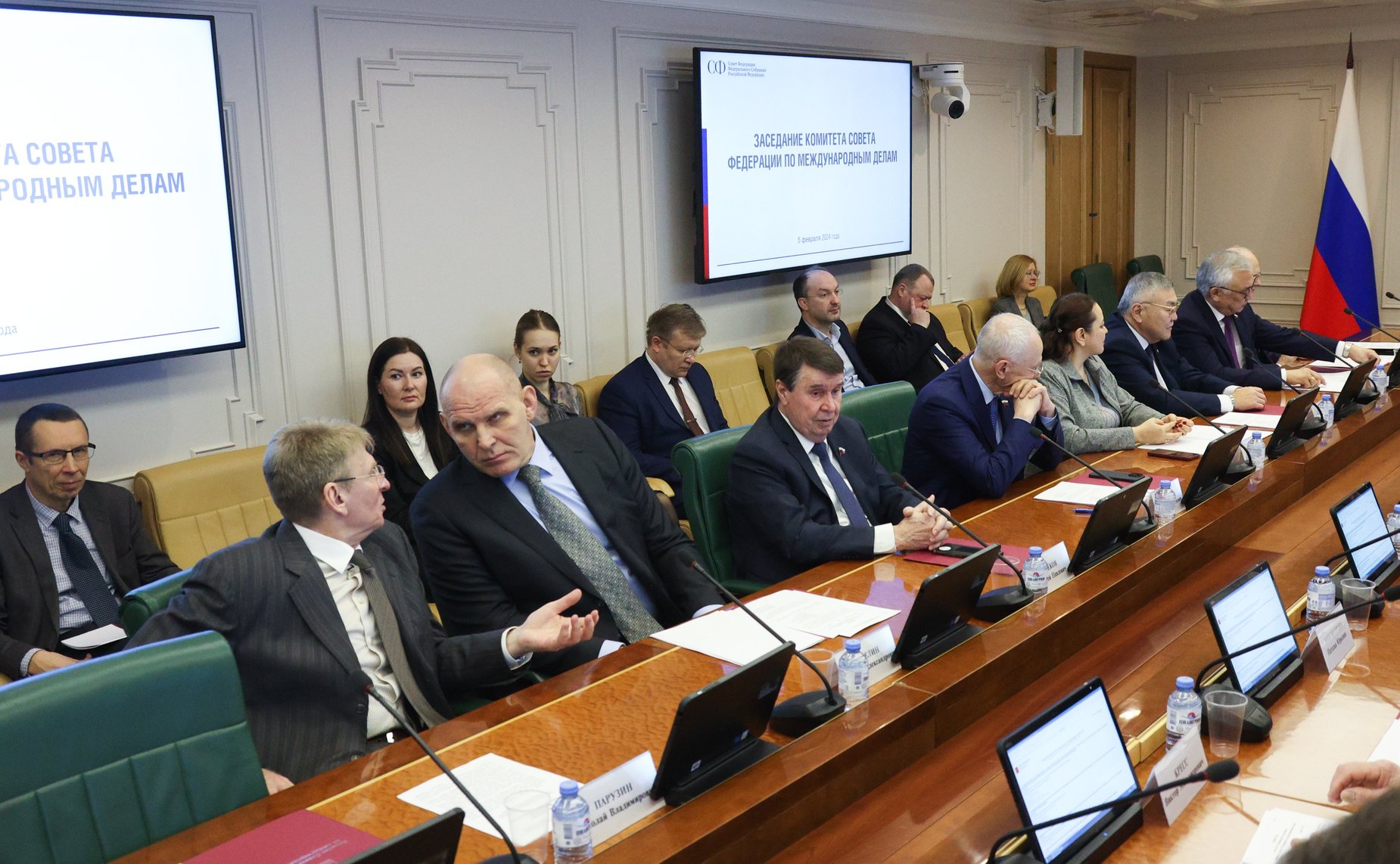 Заседание Комитета Совета Федерации по международным делам