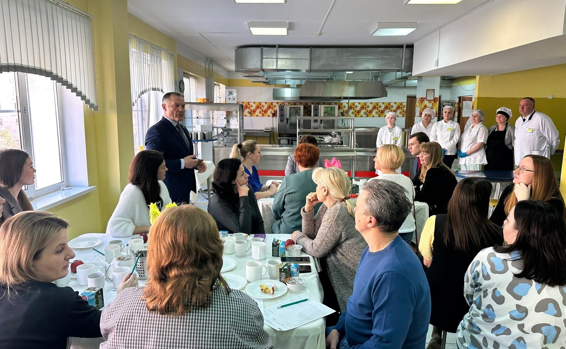 Игорь Мурог в рамках работы в регионе посетил школу №73 города Рязани