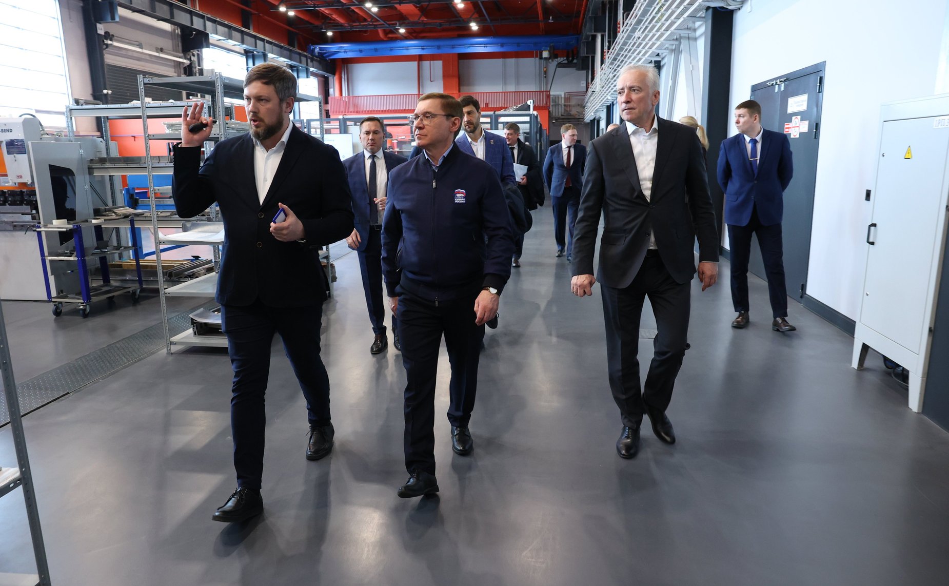 Первый заместитель Председателя Совета Федерации Владимир Якушев осмотрел Особую экономическую зону (ОЭЗ) «Томск»