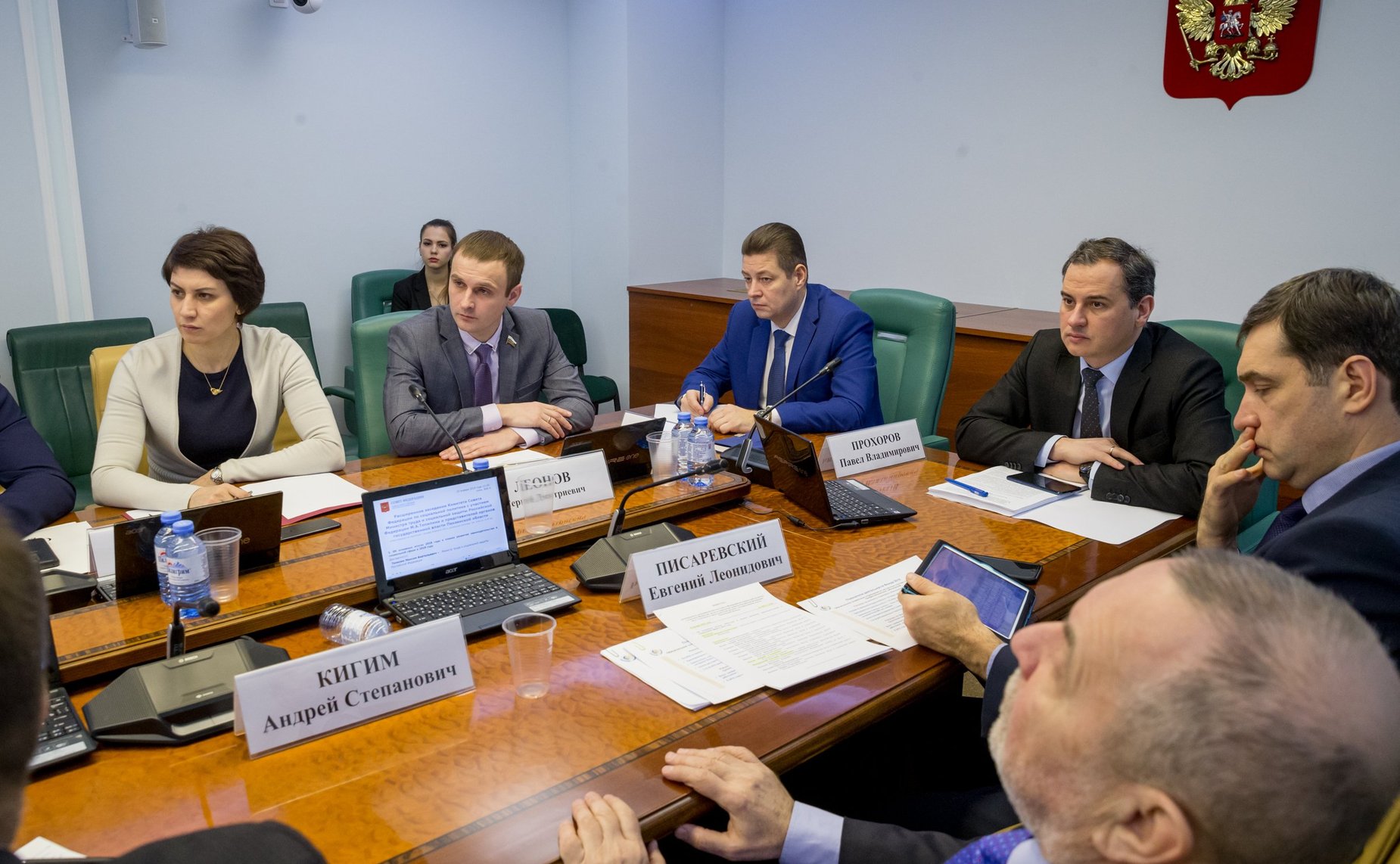 Расширенное заседание Комитета СФ по социальной политике с участием Министра труда и социальной защиты РФ М.Топилина и представителей органов государственной власти Пензенской области