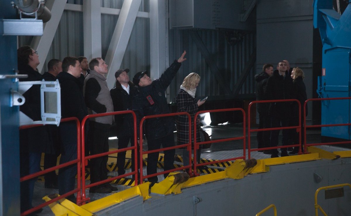 Делегация Совета Федерации во главе с председателем Комитета СФ по экономической политике Андреем Кутеповым, которая находится в Амурской области, посетила космодром Восточный