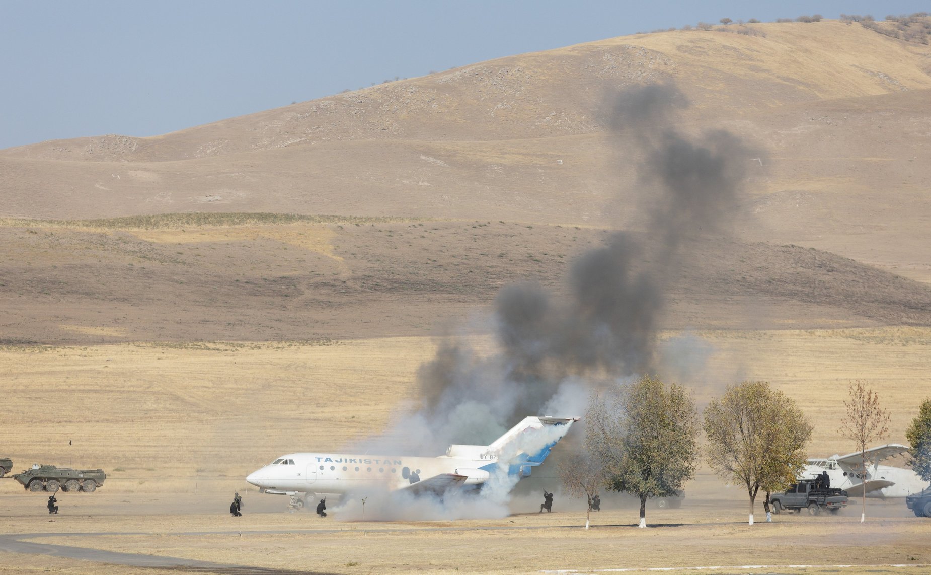 Владимир Булавин принял участие в качестве наблюдателей на совместных (специальных) учениях с Войсками (Коллективными силами) ОДКБ
