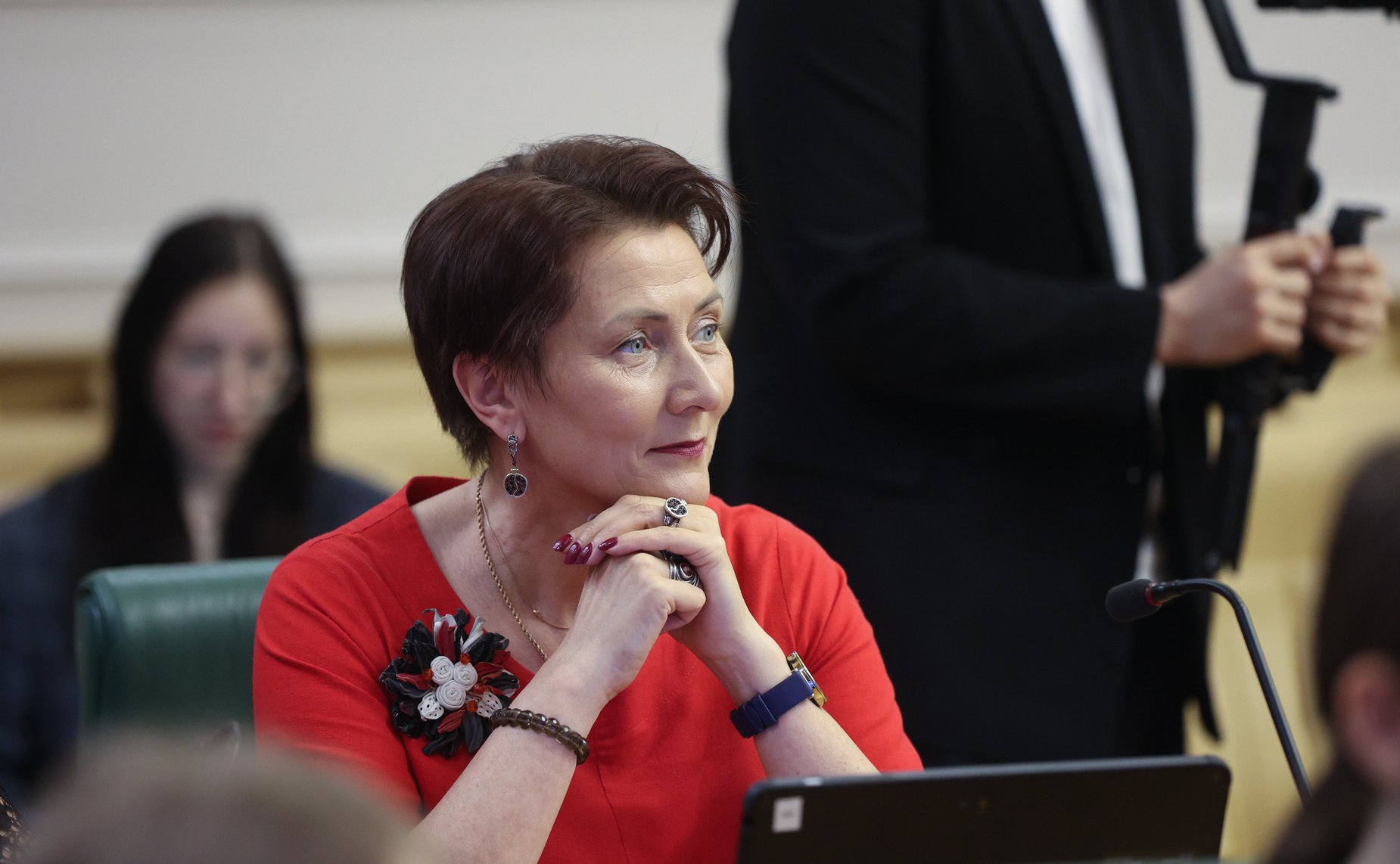 Встреча председателя Комитета Совета Федерации по науке, образованию и культуре Лилии Гумеровой с участниками Всероссийского конкурса «Моя страна-моя Россия»