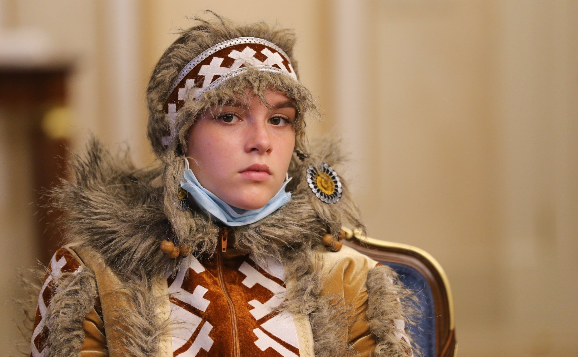 Встреча с детьми-победителями Межнационального культурно-образовательного проекта «МЫ-Россия» в рамках целевой смены «Таланты Арктики. Дети»