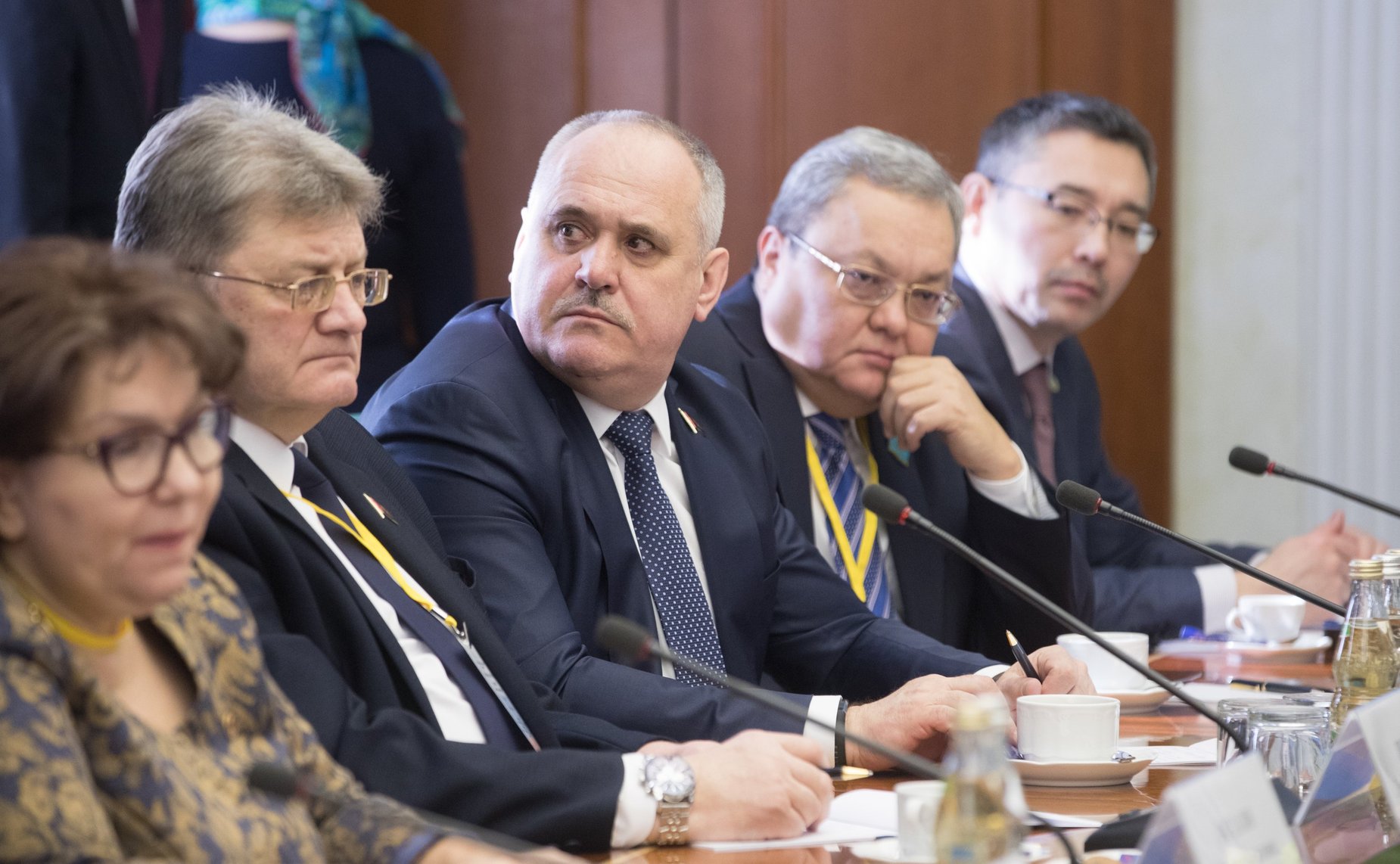 Встреча К. Косачева с наблюдателями от МПА СНГ