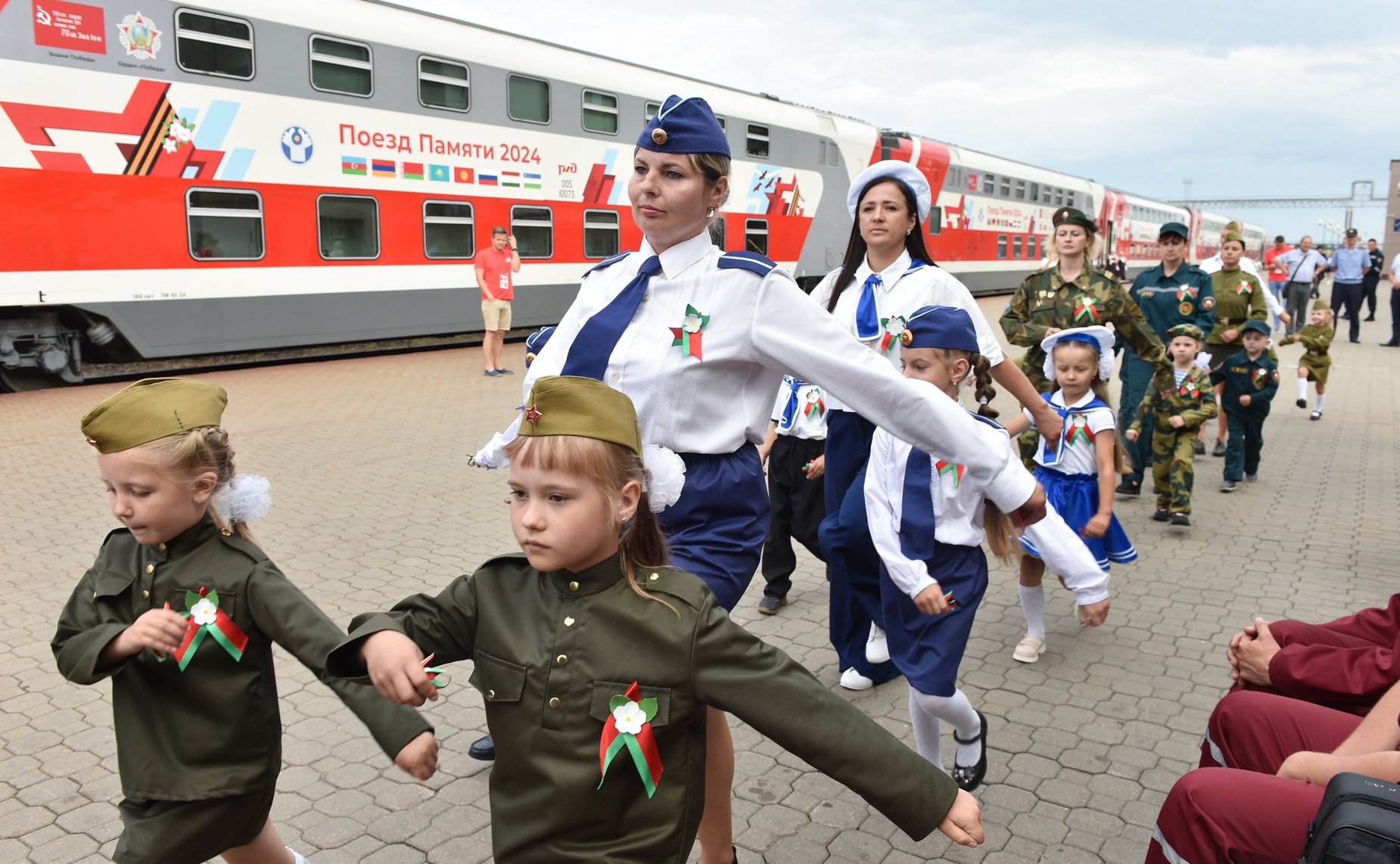 Участники культурно-образовательного проекта «Поезд Памяти» посетили Могилев и Гомель