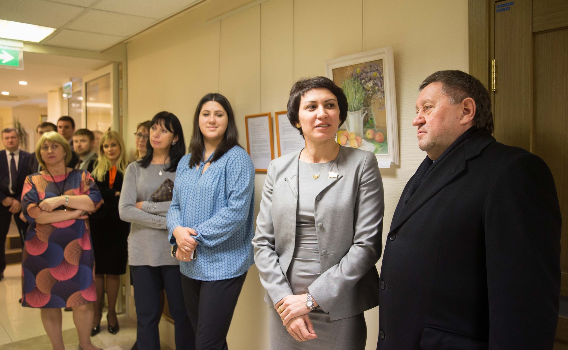 Татьяна Лебедева приняла участие в открытии выставки живописных работ в Совете Федерации