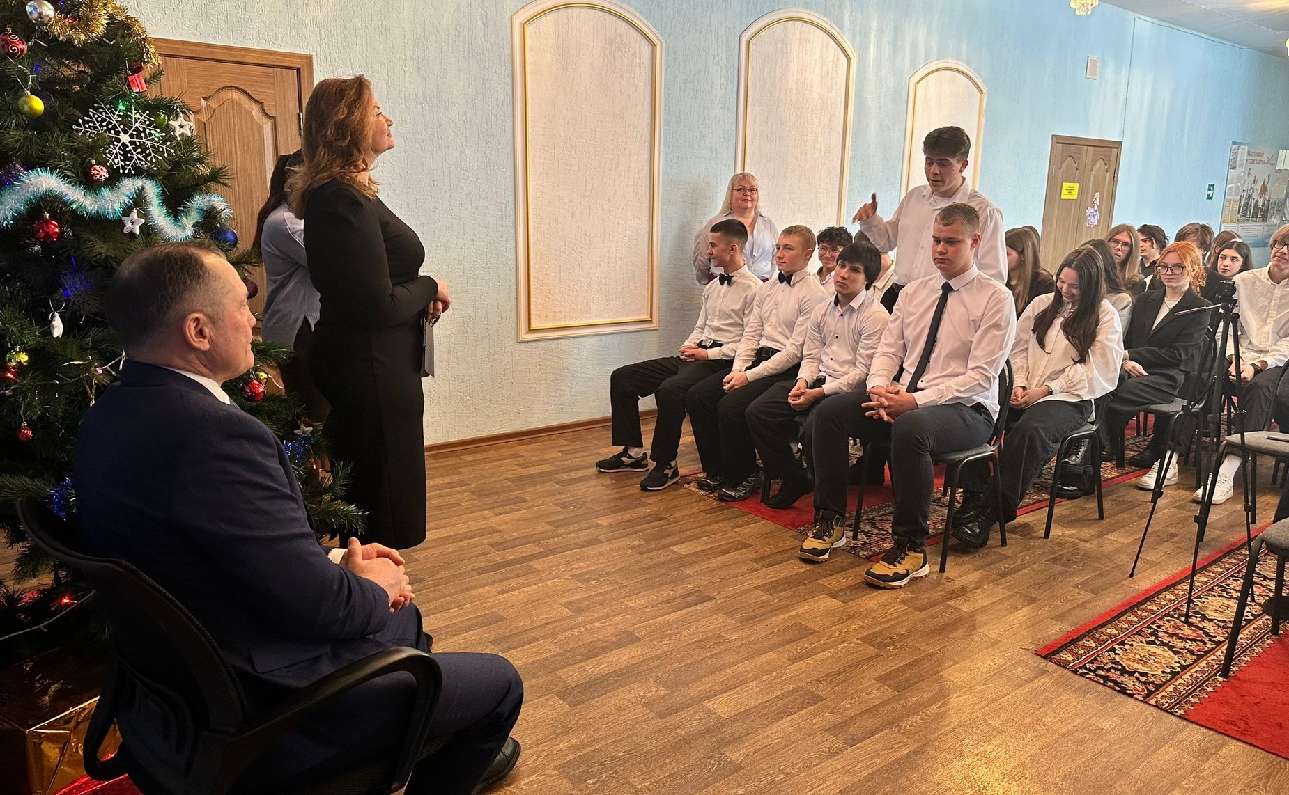 Игорь Мурог провел «Урок молодого гражданина» для рязанских старшеклассников