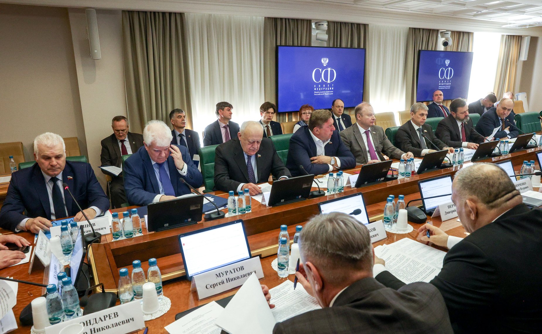 Заседание Комитета Совета Федерации по обороне и безопасности