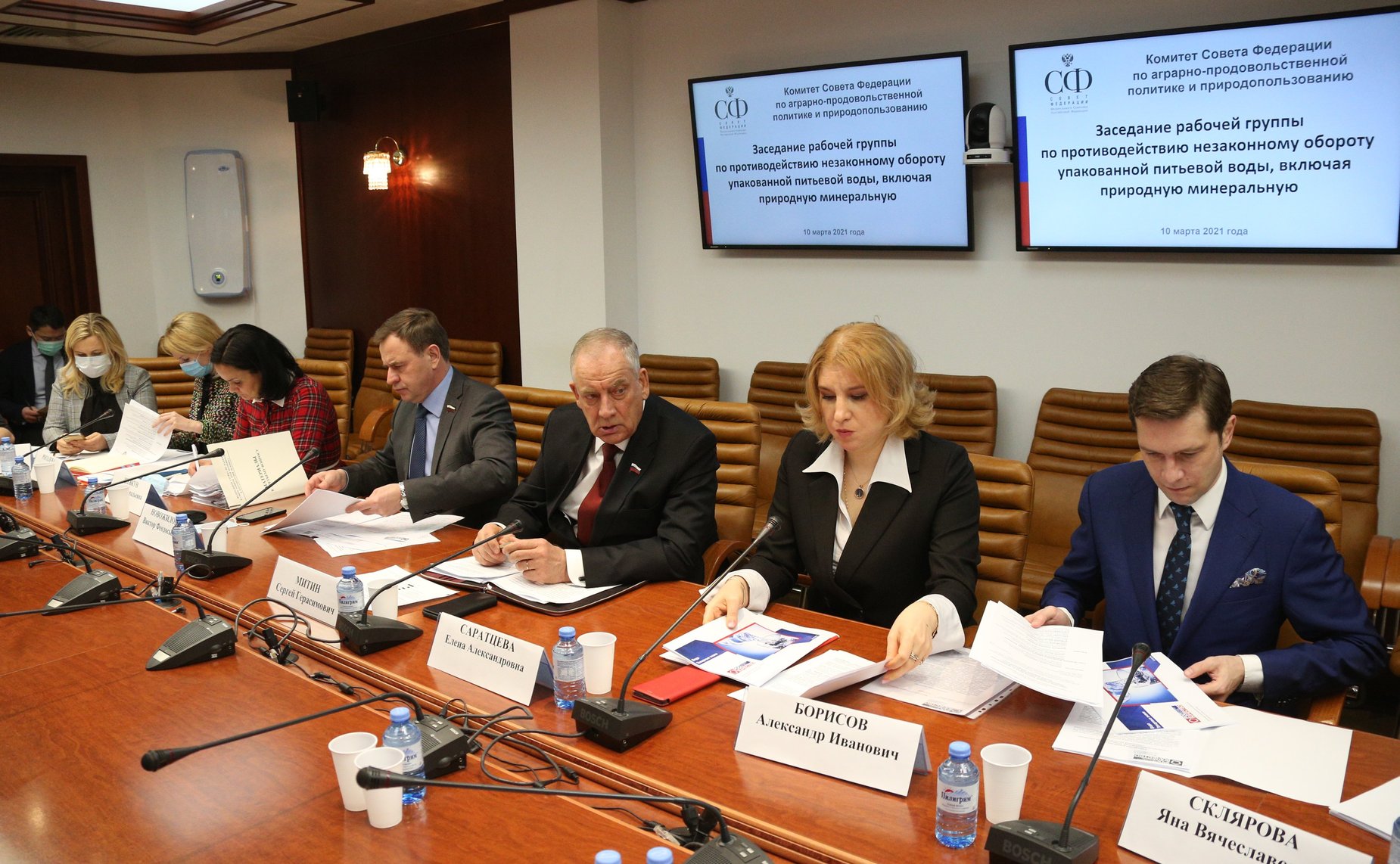 Заседание рабочей группы Комитета СФ по аграрно-продовольственной политике и природопользованию