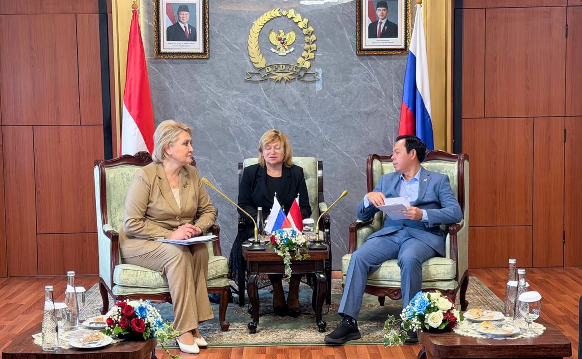 В рамках визита в Республику Индонезия делегация Совета Федерации провела ряд встреч