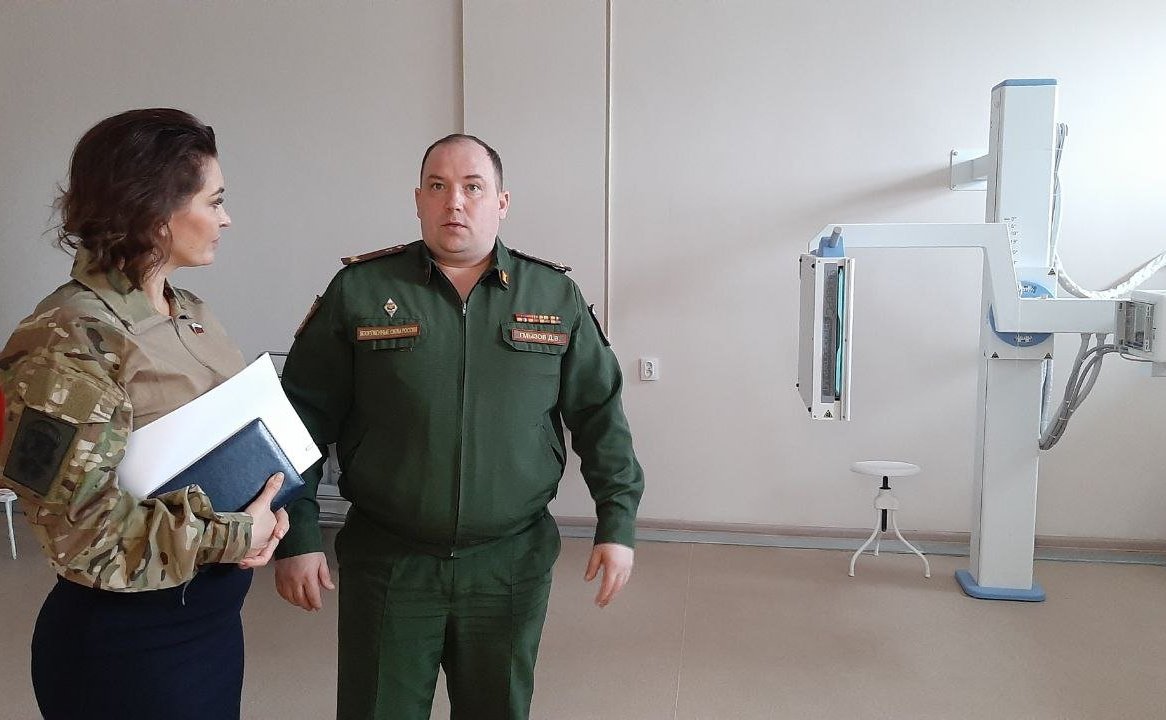 Маргарита Павлова в ходе региональной поездки посетила военный госпиталь, расположенный в Челябинске