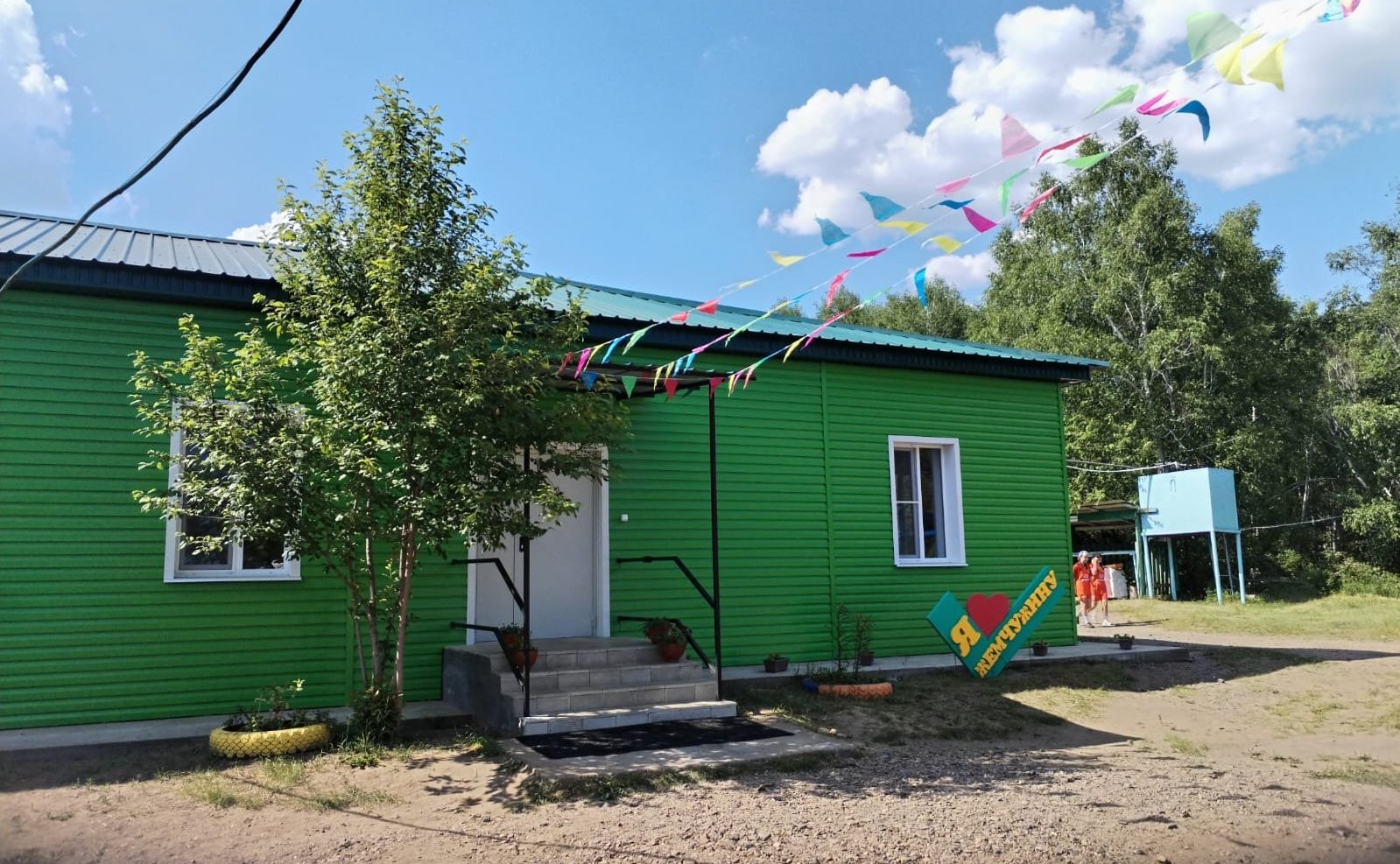 Сергей Михайлов принял участие в открытии спортивно-оздоровительного лагеря в Забайкалье после ремонта