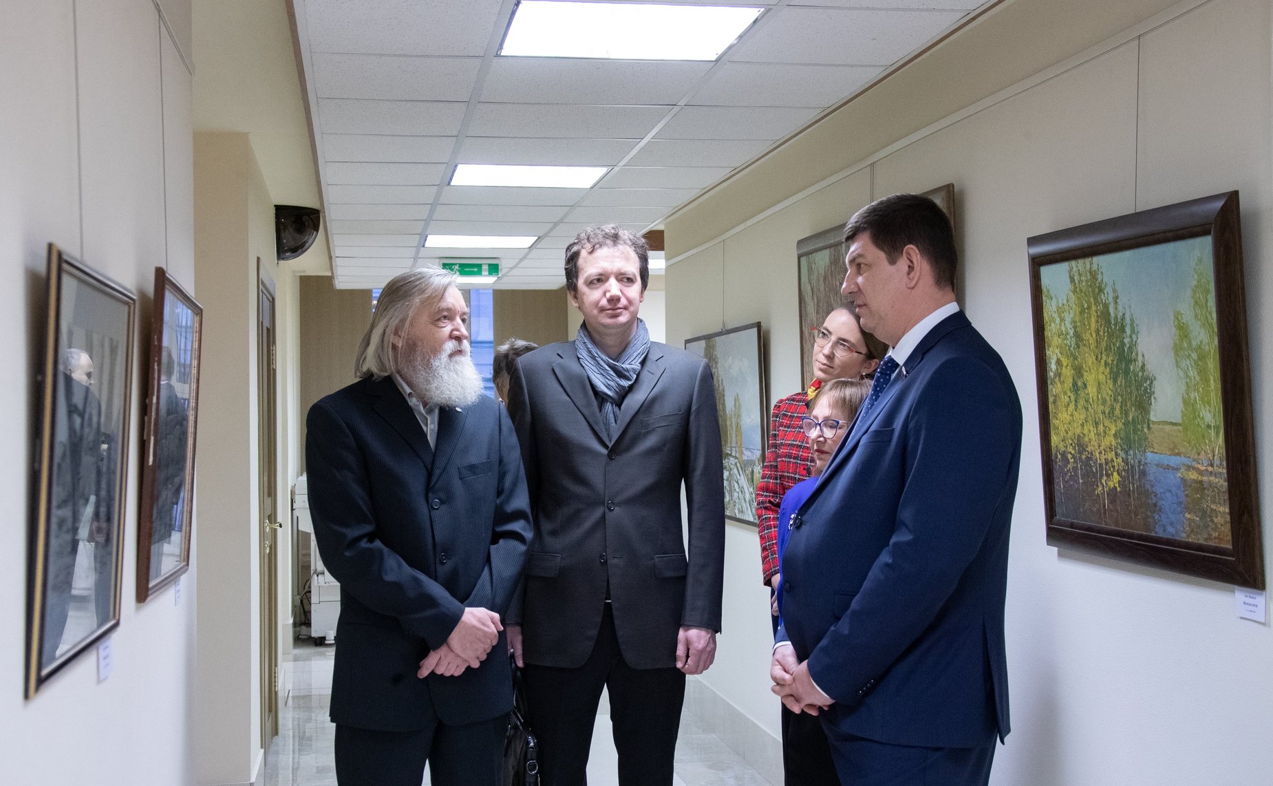 Открытие в Совете Федерации выставки «Величие России. Преемственность народной традиции. Связь поколений»