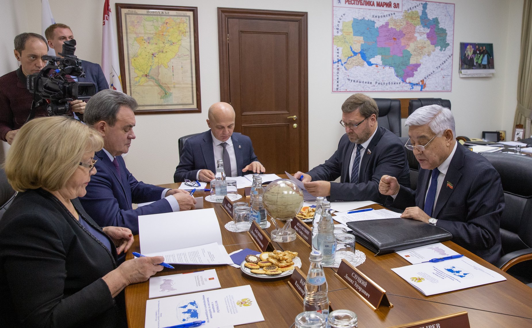 Заседание Комиссии Совета законодателей по проблемам международного сотрудничества