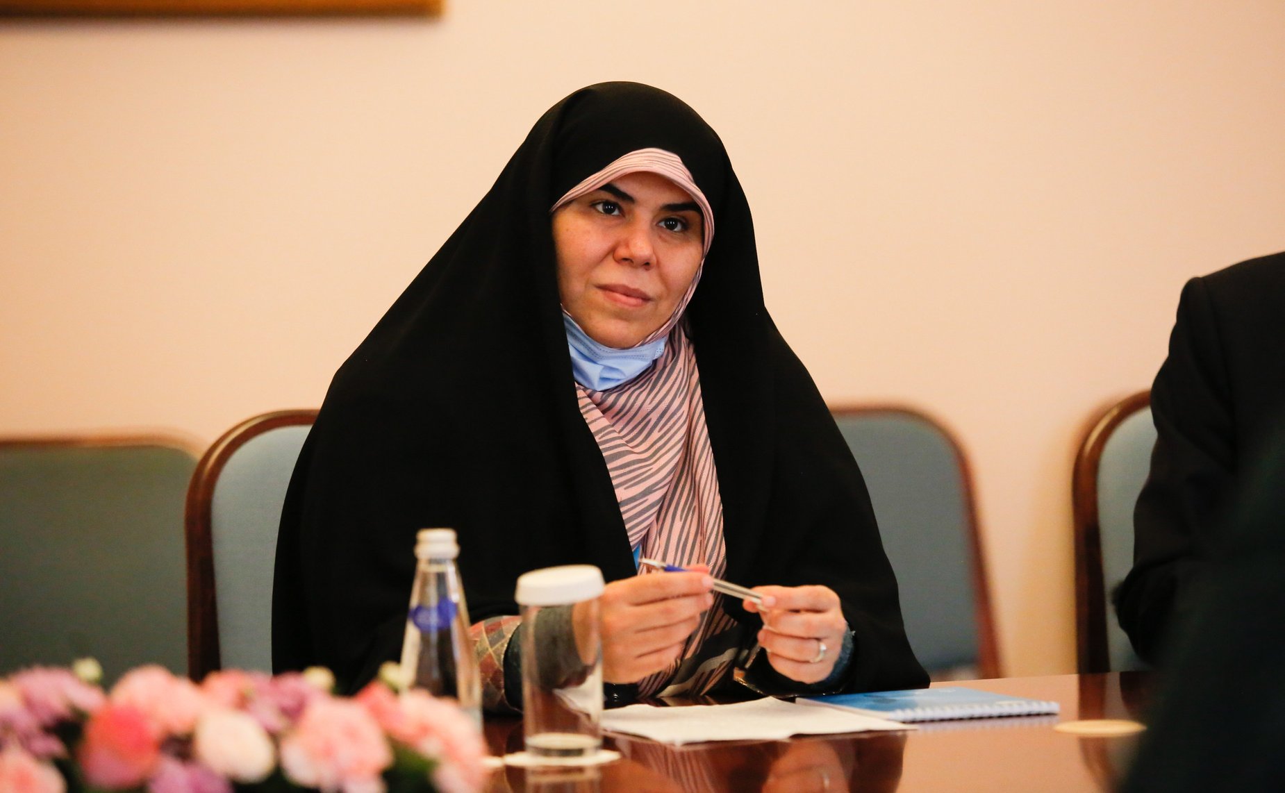 Встреча председателя Комитета СФ по науке, образованию и культуре Лилии Гумеровой с председателем Комитета по делам семьи и женщин Собрания Исламского Совета Исламской Республики Иран Фатимой Гасемпур