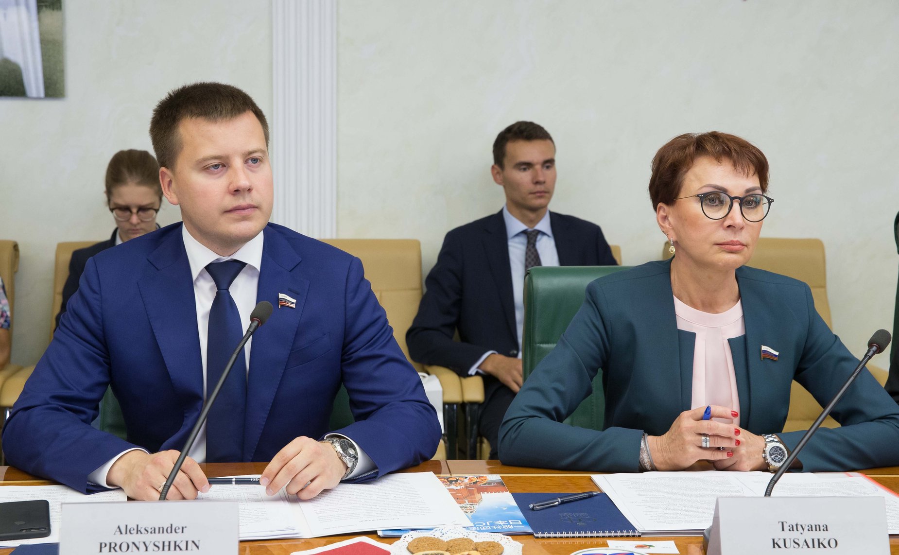 Александр Пронюшкин и Татьяна Кусайко