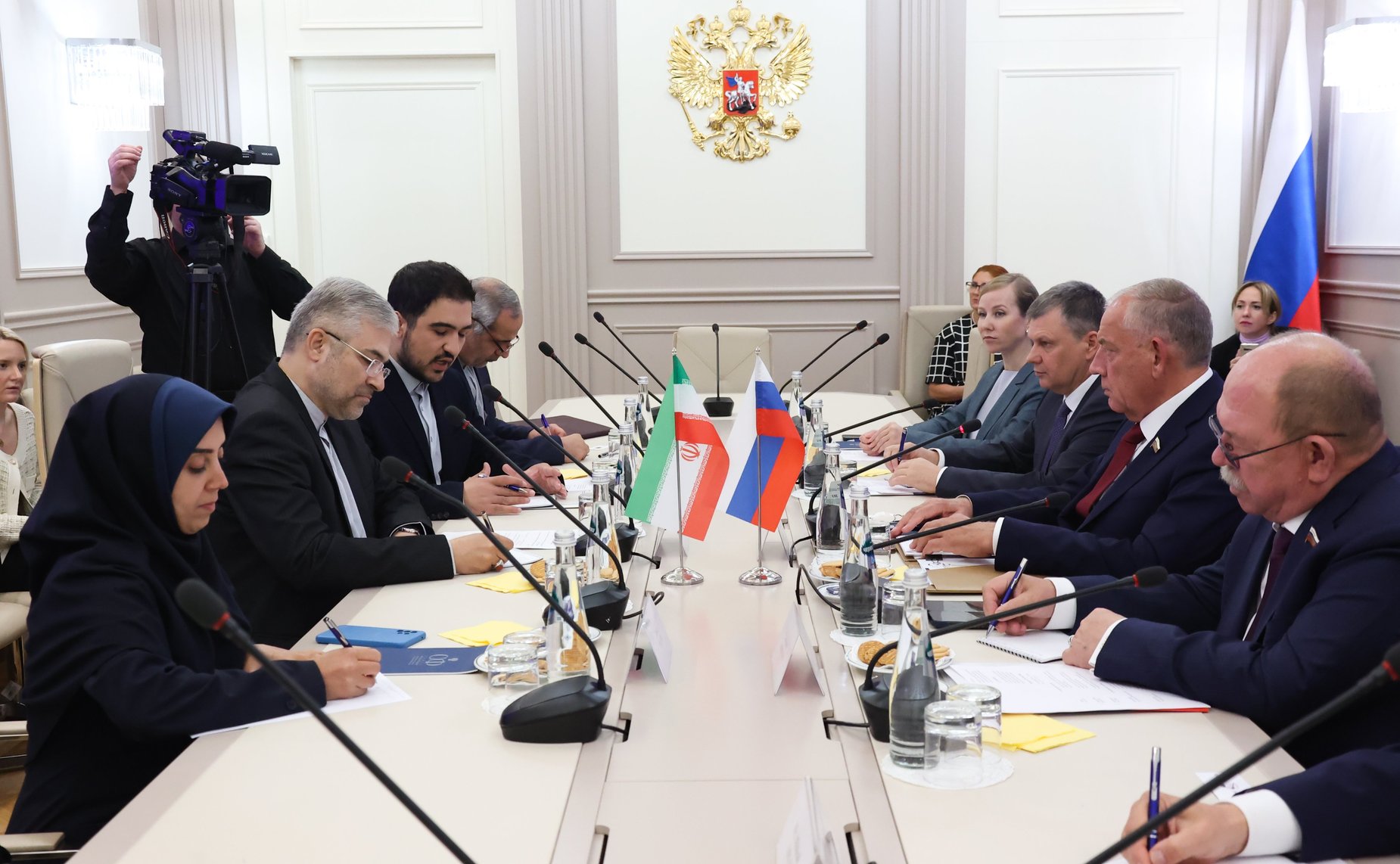 Сергей Митин провел встречу с заместителем председателя Комиссии Собрания Исламского Совета по сельскому хозяйству, водным угодьям, природным источникам и окружающей среде Пейманом Фальсафи