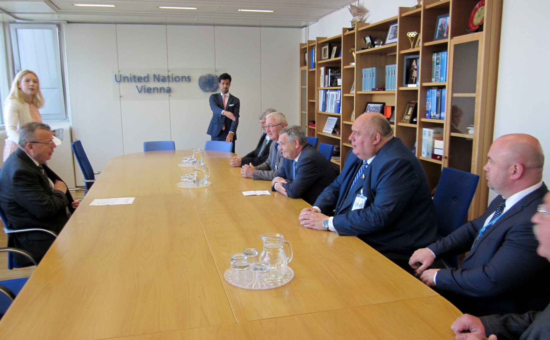 Встреча с заместителем Генсека ООН, исполнительным директором Управления ООН по наркотикам и преступности Юрием Федотовым