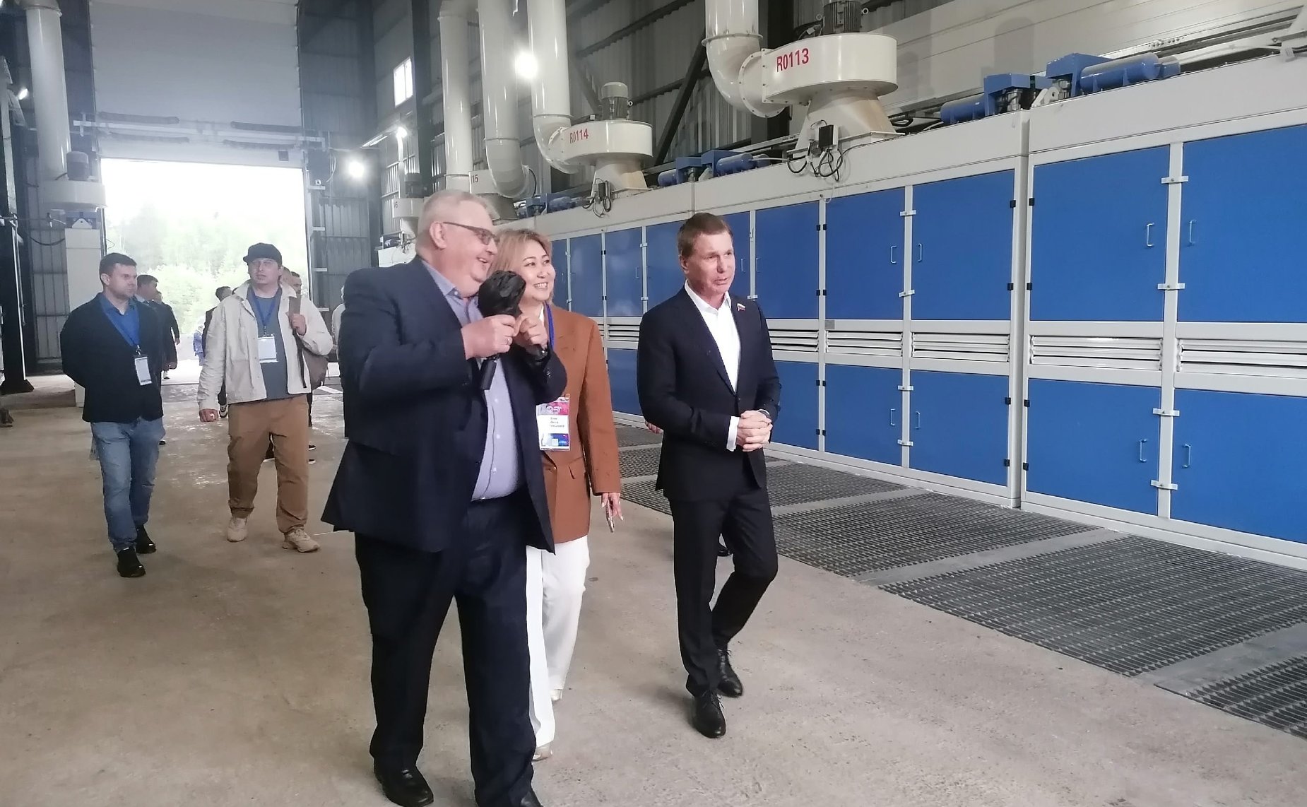 Игорь Зубарев принял участие в церемонии открытия нового завода по производству кормов для ценных пород рыб