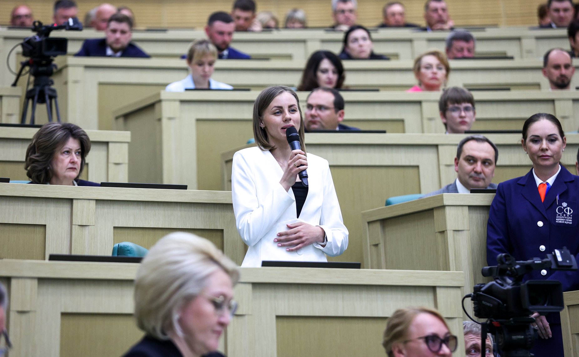 Встреча Председателя Совета Федерации Валентины Матвиенко с тружениками села