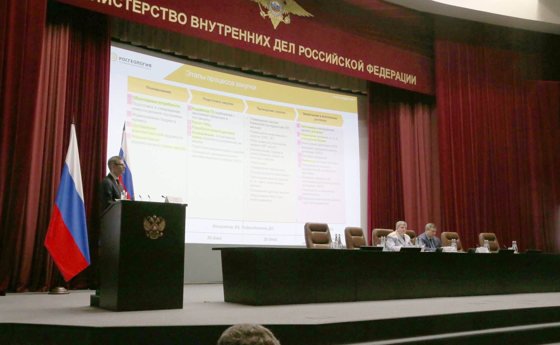 Владимир Полетаев выступил на конференции МВД России, посвященной совершенствованию правоприменительной практики