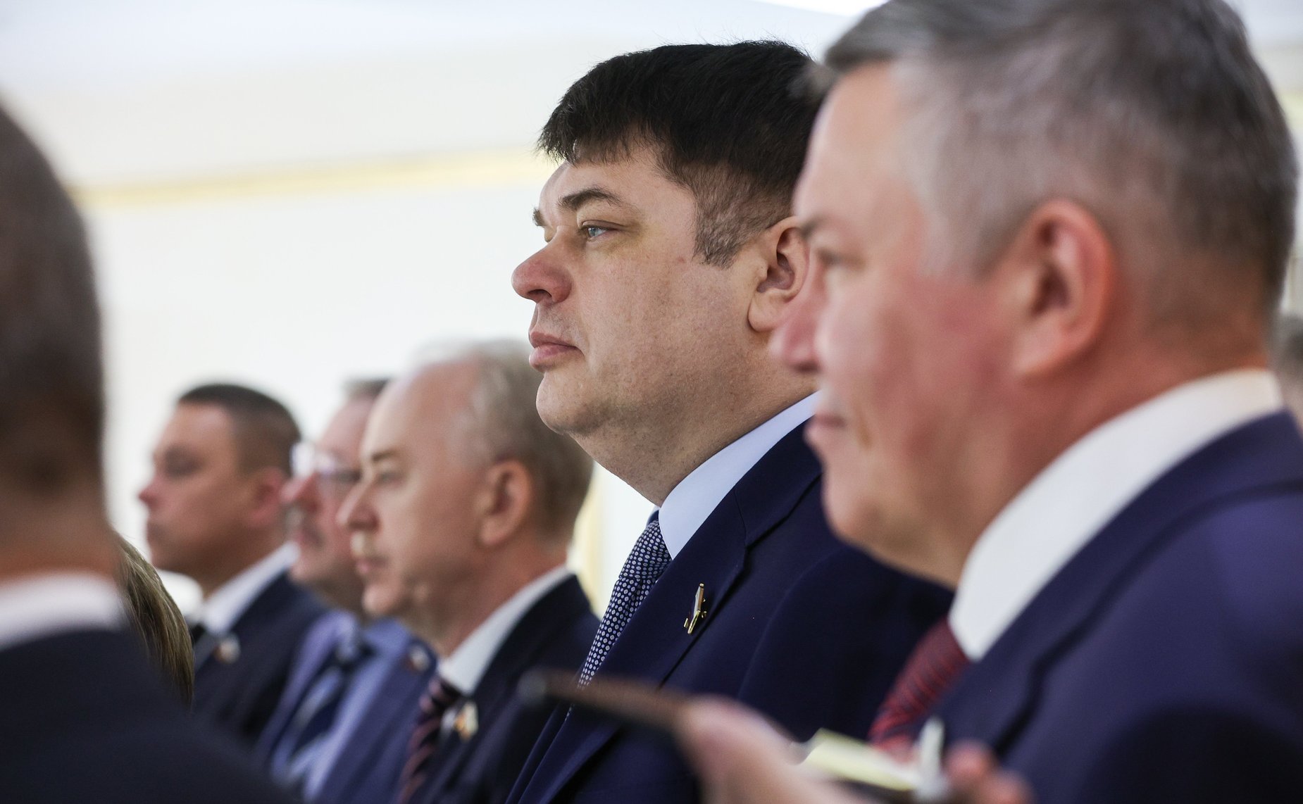 Открытие выставки в Совете Федерации, посвященной 300-летнему юбилею РАН и достижениям российской науки