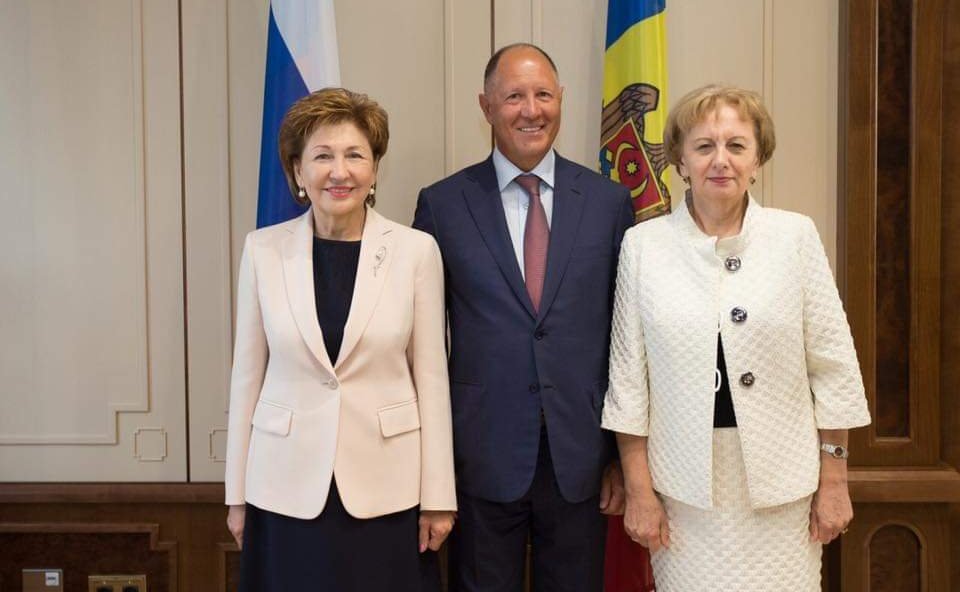 Делегация Совета Федерации провела встречу с Председателем Парламента Молдавии Зинаидой Гречаный