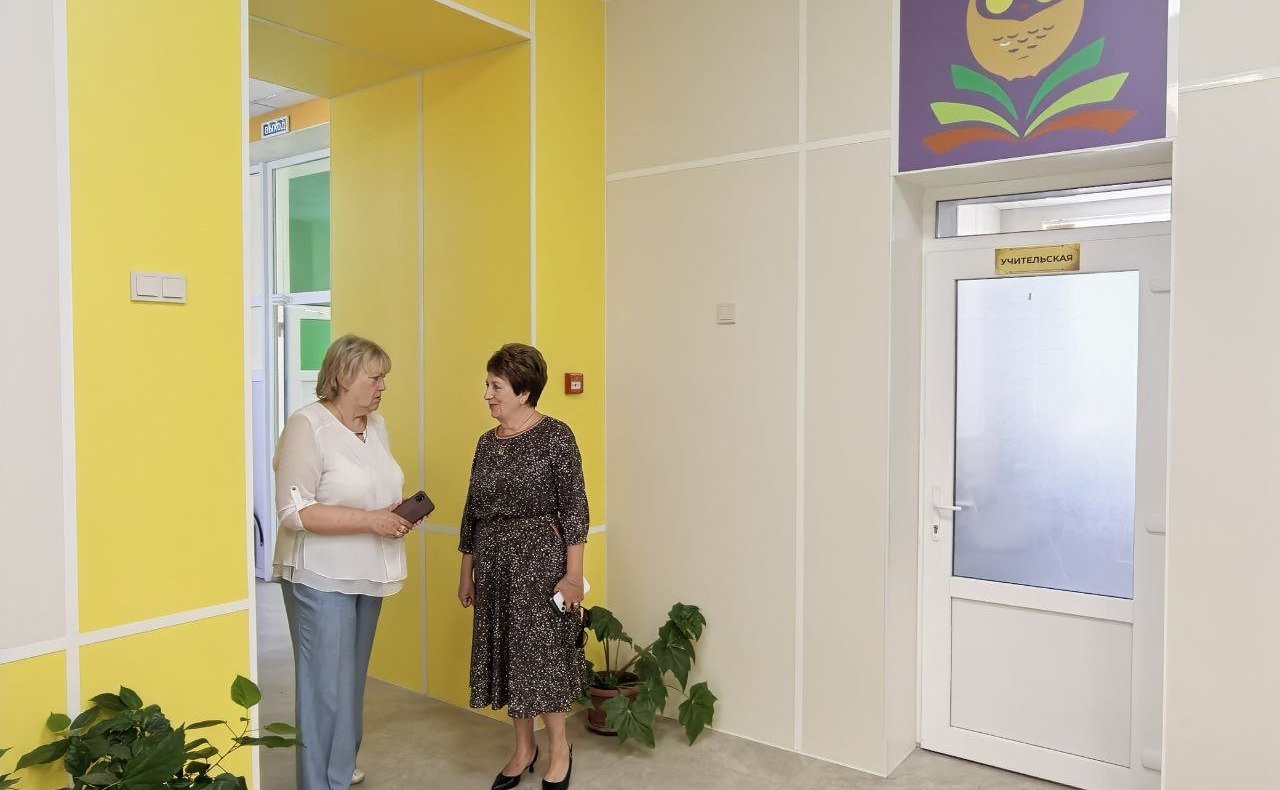 Екатерина Алтабаева посетила среднюю общеобразовательную школе № 47 им. М.П. Ситко