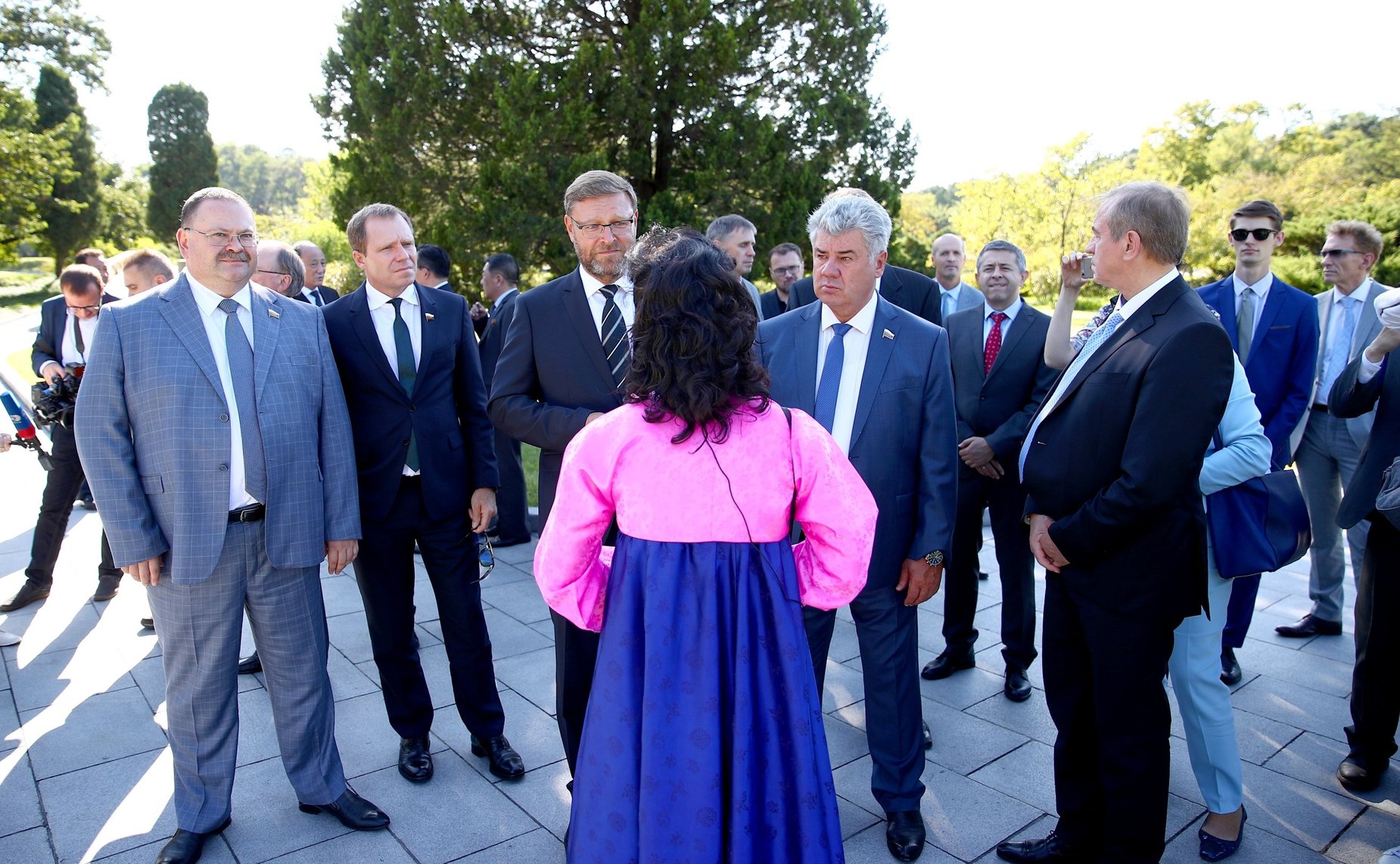 Посещение дома-музея Ким Ир Сена