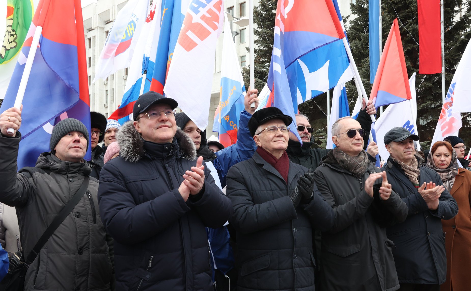Фарит Мухаметшин в Самаре принял участие в митинг-концерте «Вместе — За Россию!»