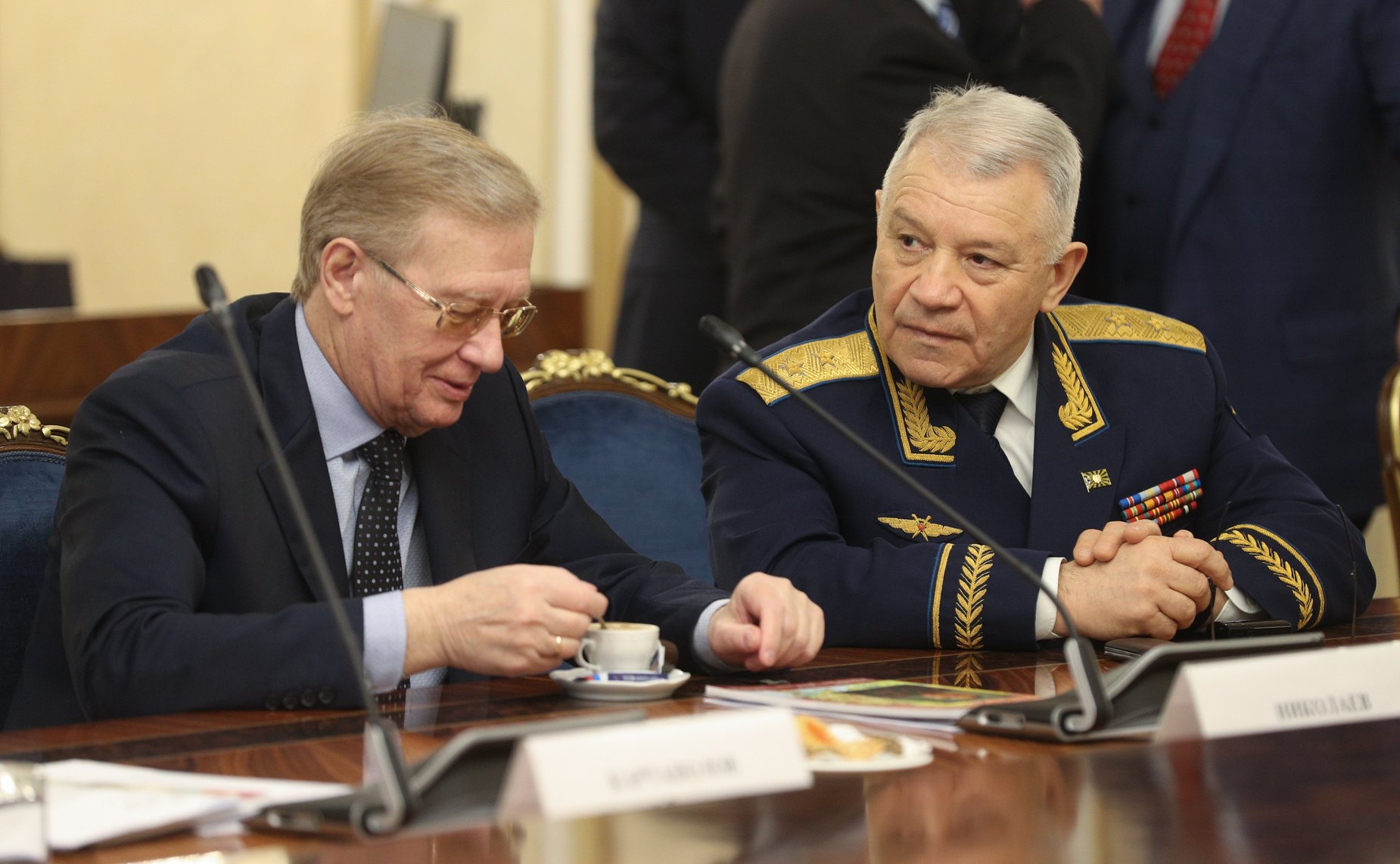 Совещание Комитета СФ по обороне и безопасности совместно с Клубом военачальников РФ