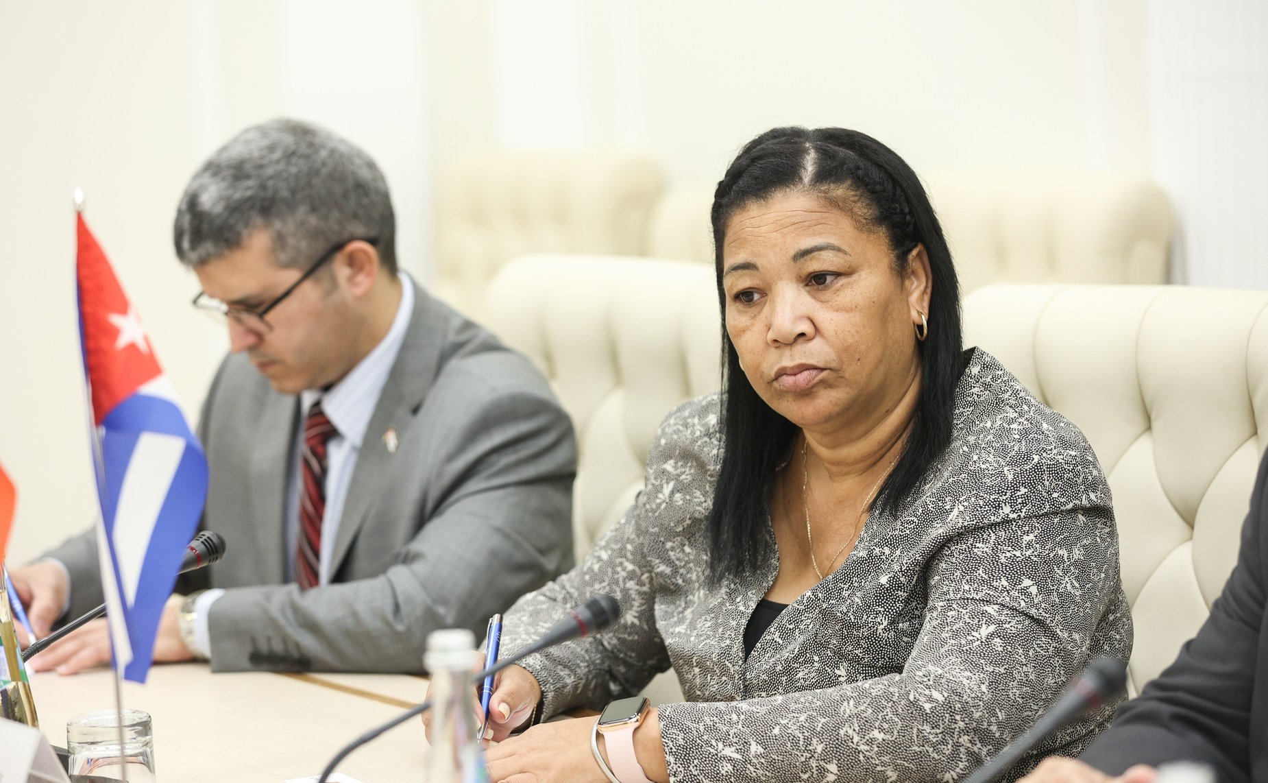 Встреча Дмитрия Кузьмина с Национальным координатором комитетов по защите революции Республики Куба, членом Государственного Совета Республики Куба Херардо Эрнандесом Нордело