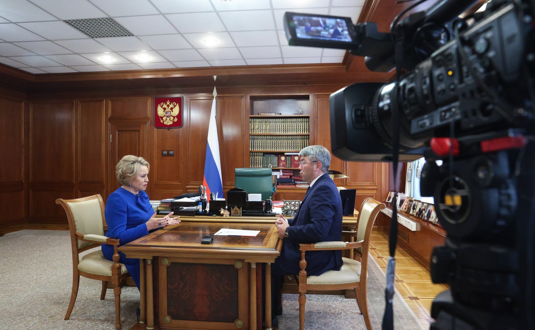 Встреча Председателя Совета Федерации Валентины Матвиенко с руководством Бурятии