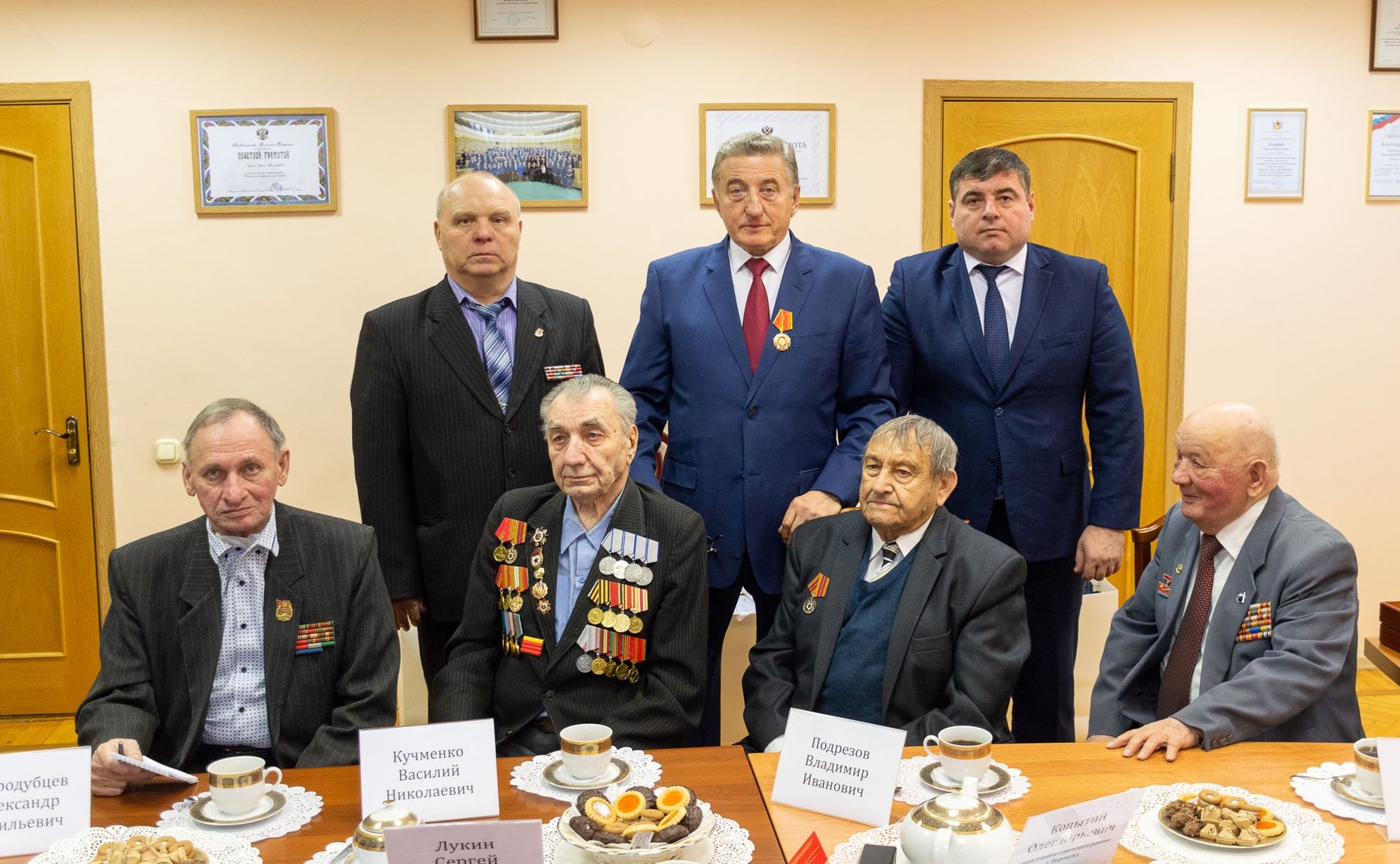 Сергей Лукин встретился с ветеранами Великой Отечественной войны