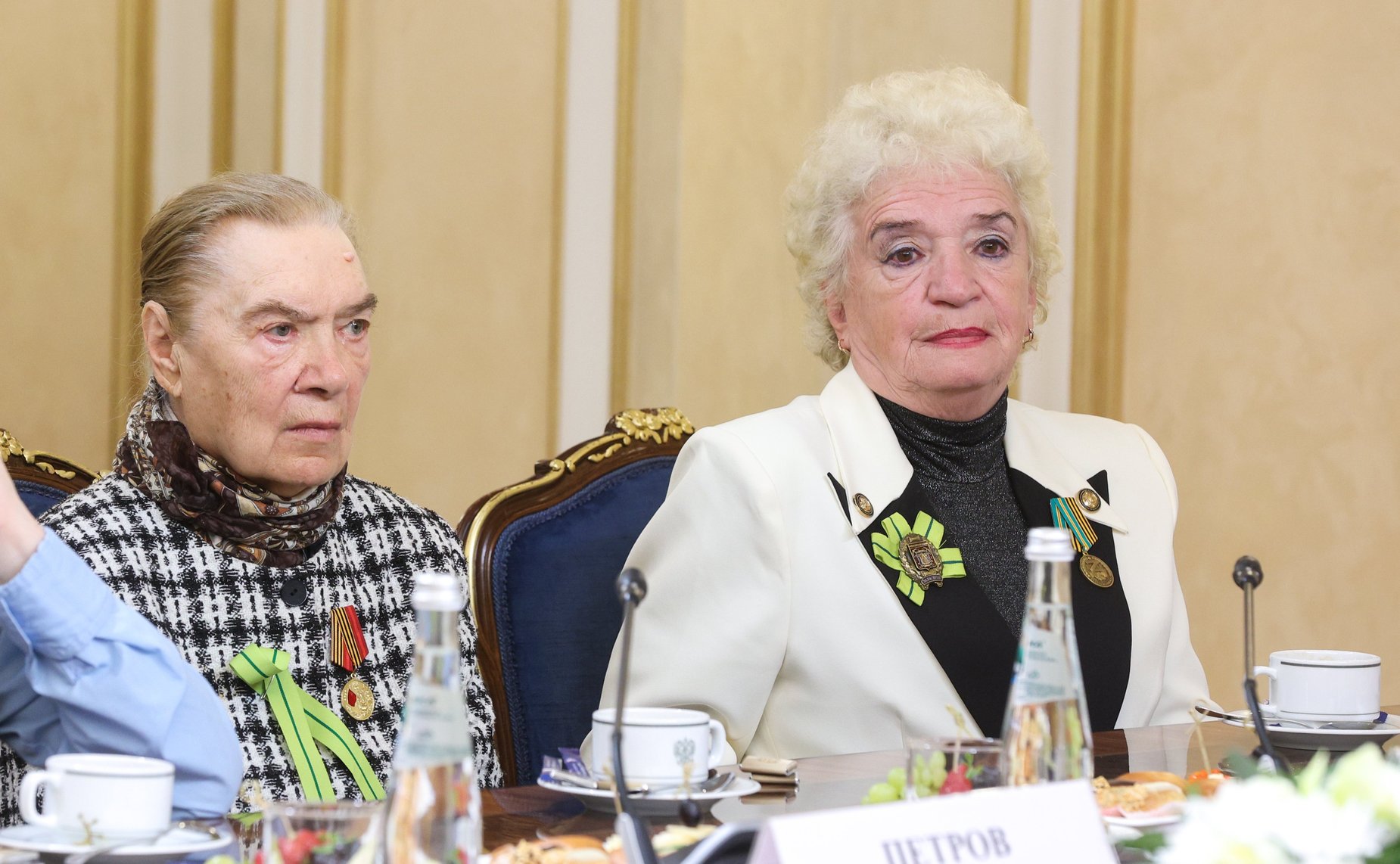 Встреча Председателя Совета Федерации Валентины Матвиенко с делегацией общества «Жители блокадного Ленинграда» Санкт-Петербурга