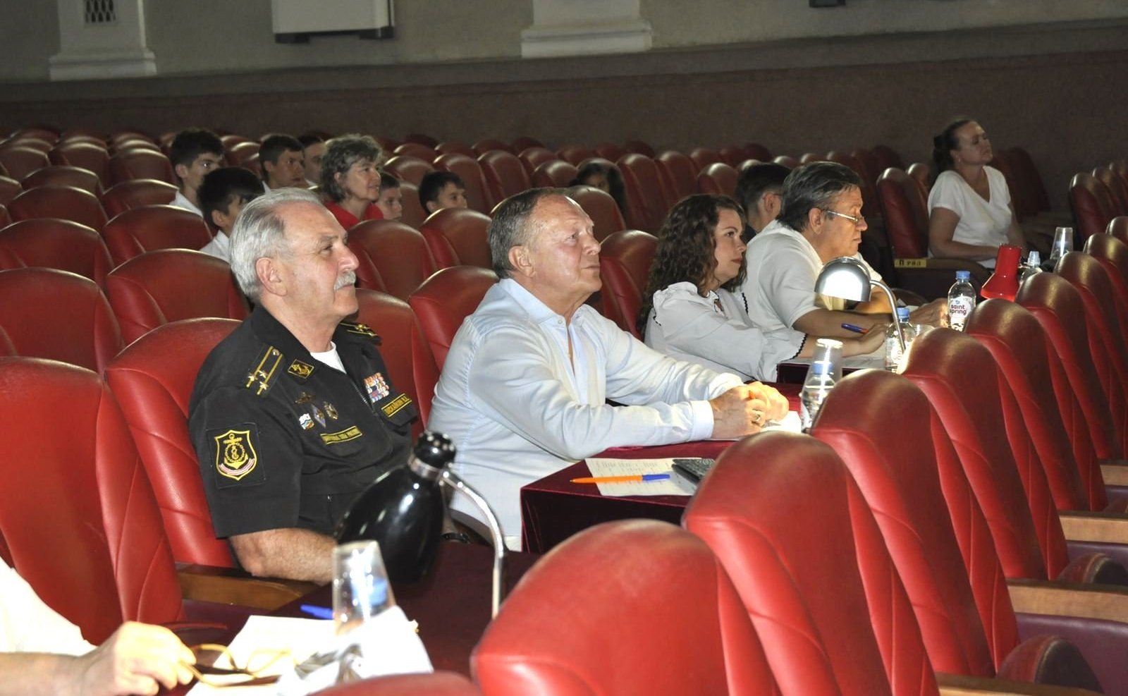 Екатерина Алтабаева и Сергей Колбин приняли участие в мероприятиях фестиваля военно-патриотического искусства «Корабельная сторона»