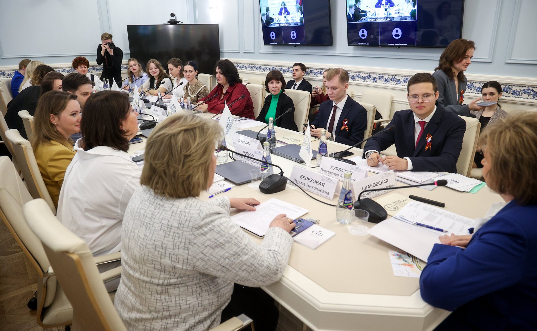 Рабочая встреча с членами АНО «Герои Отечества», посвященная реализации мероприятий, приуроченных к 80-летию Великой Победы